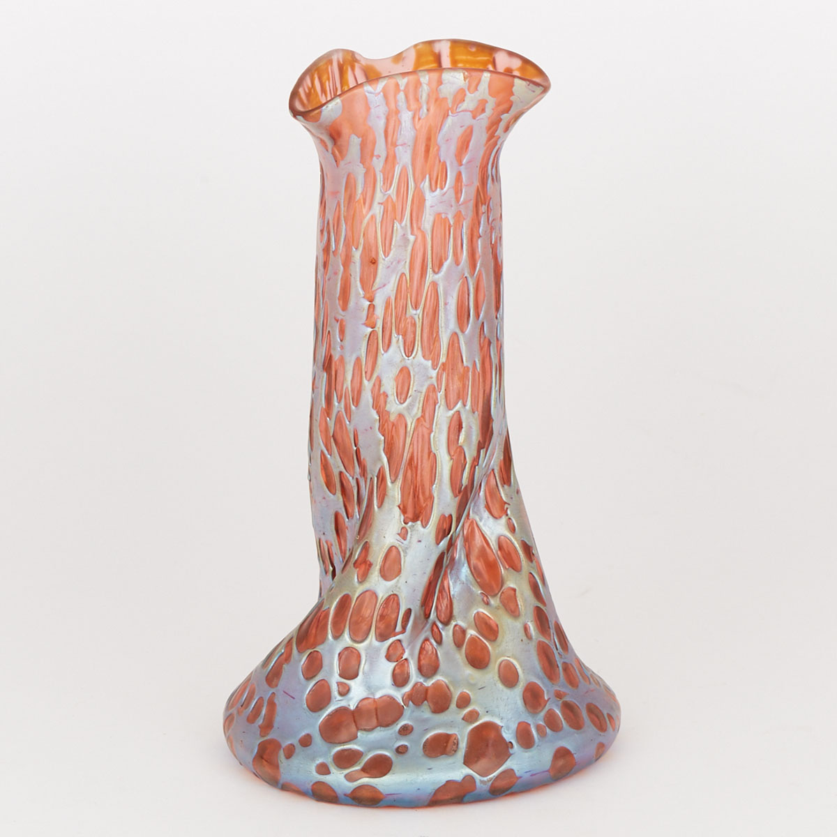 Austrian Iridescent Glass Vase, possibly Loetz, c.1900