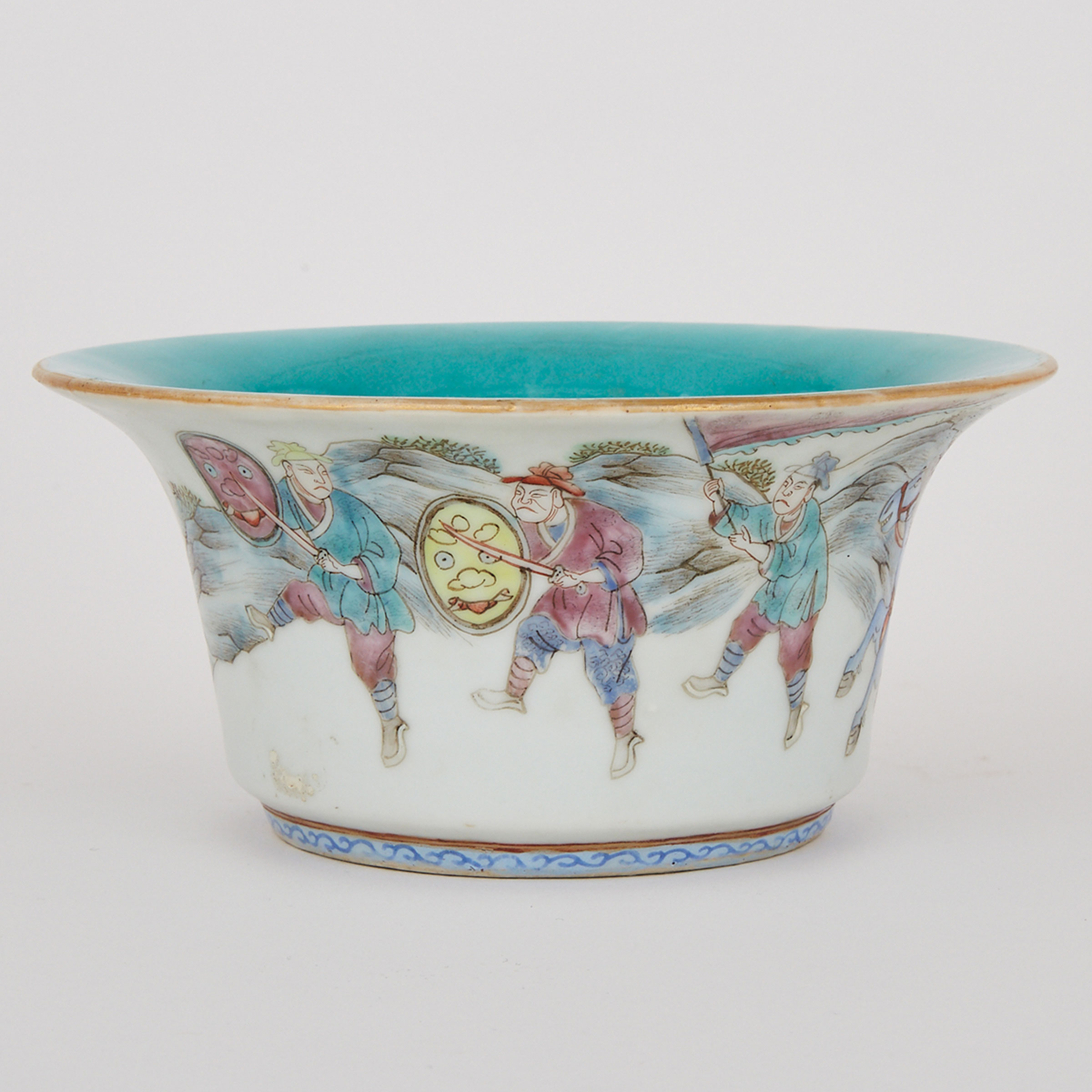 A Famille Rose Bowl, Tongzhi Mark and Period