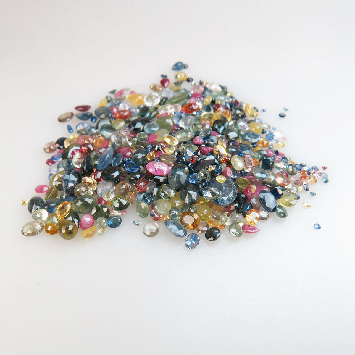 108 Various Cut And Coloured Sapphires