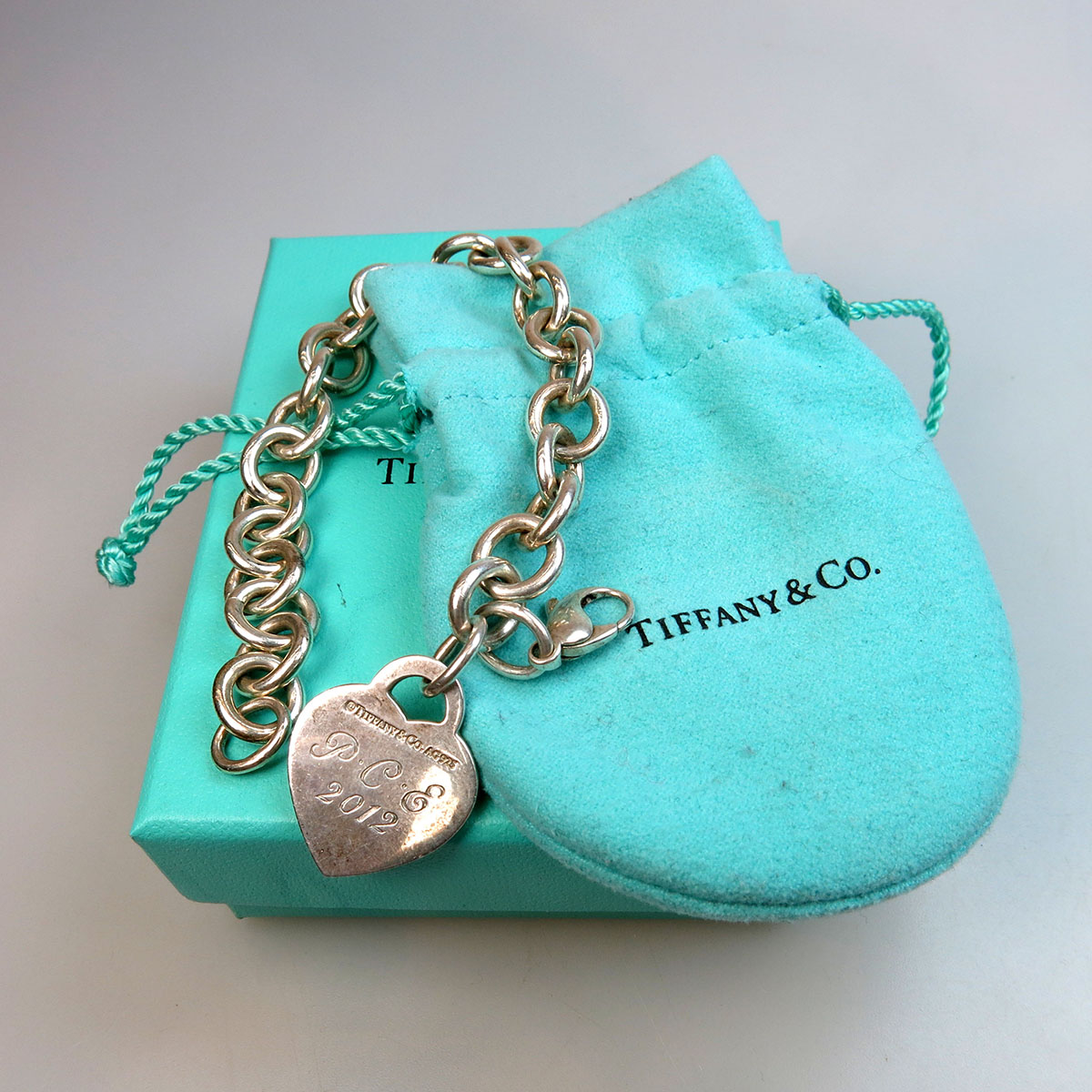 Tiffany & Co. Sterling Silver Circular Link Bracelet