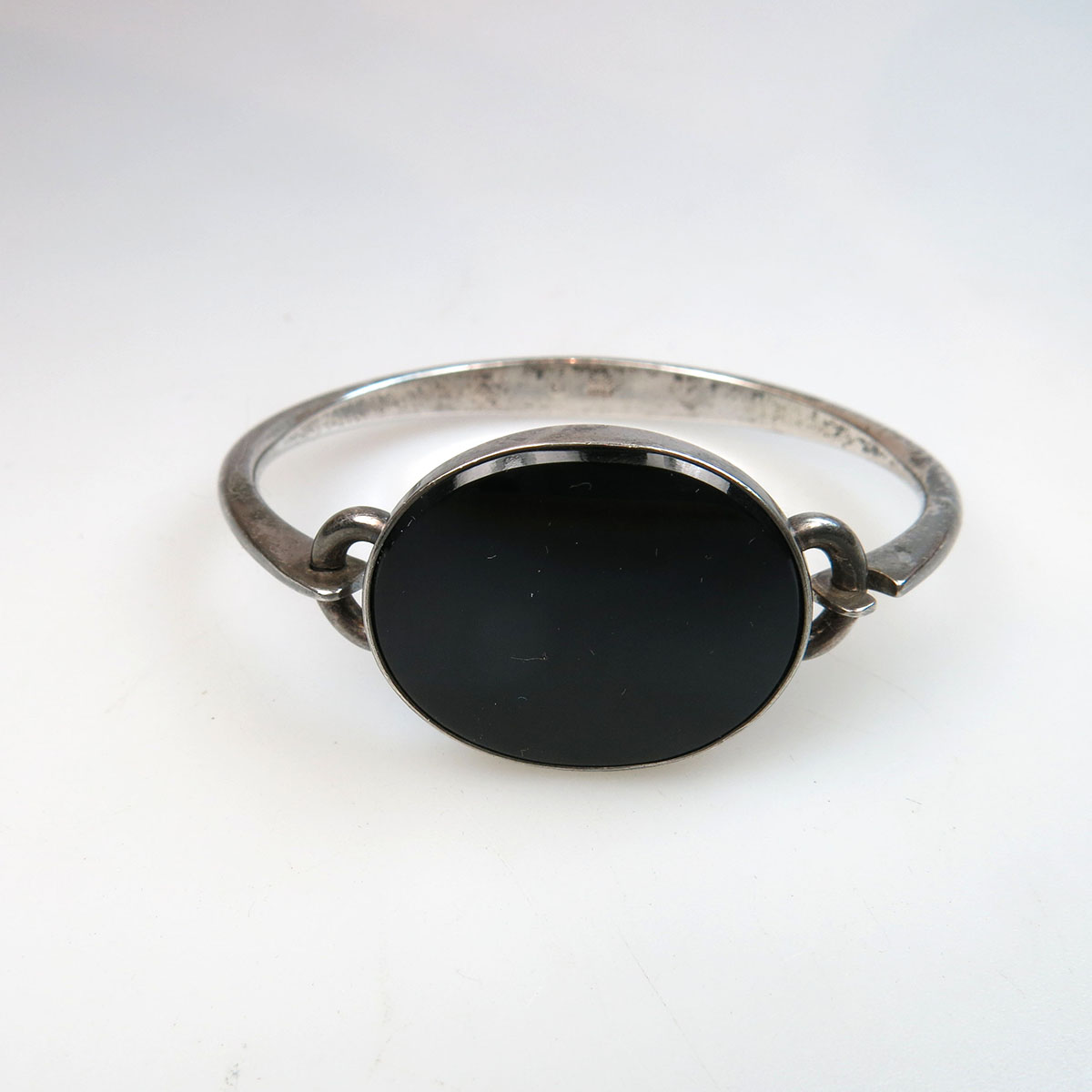N.E.From Danish Sterling Silver Hinged Bangle