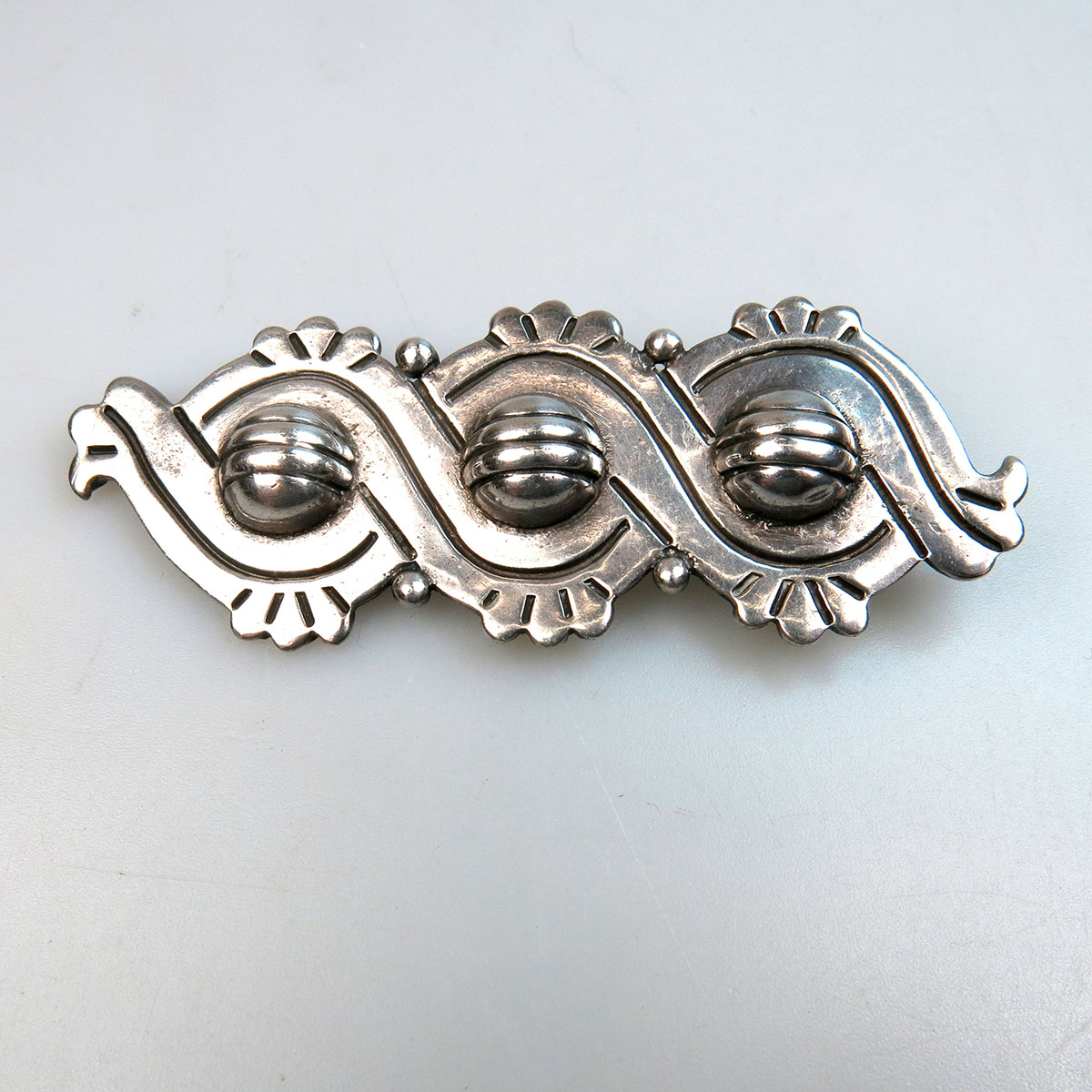 Hector Aguilar Mexican Sterling Silver Brooch