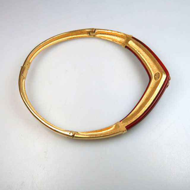 Givenchy Gold-Tone Metal Collar Necklace