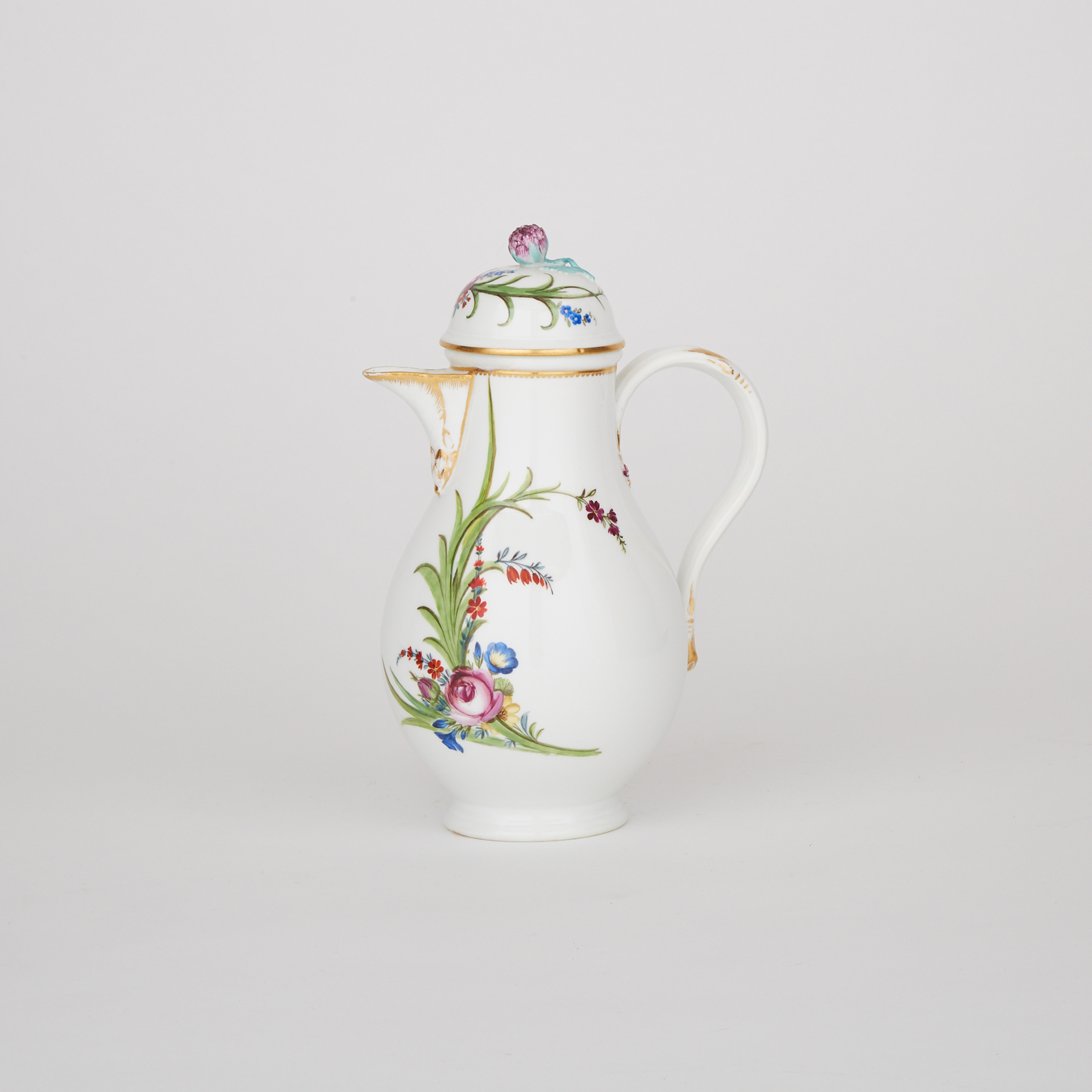 Meissen Coffee Pot, 19th century 