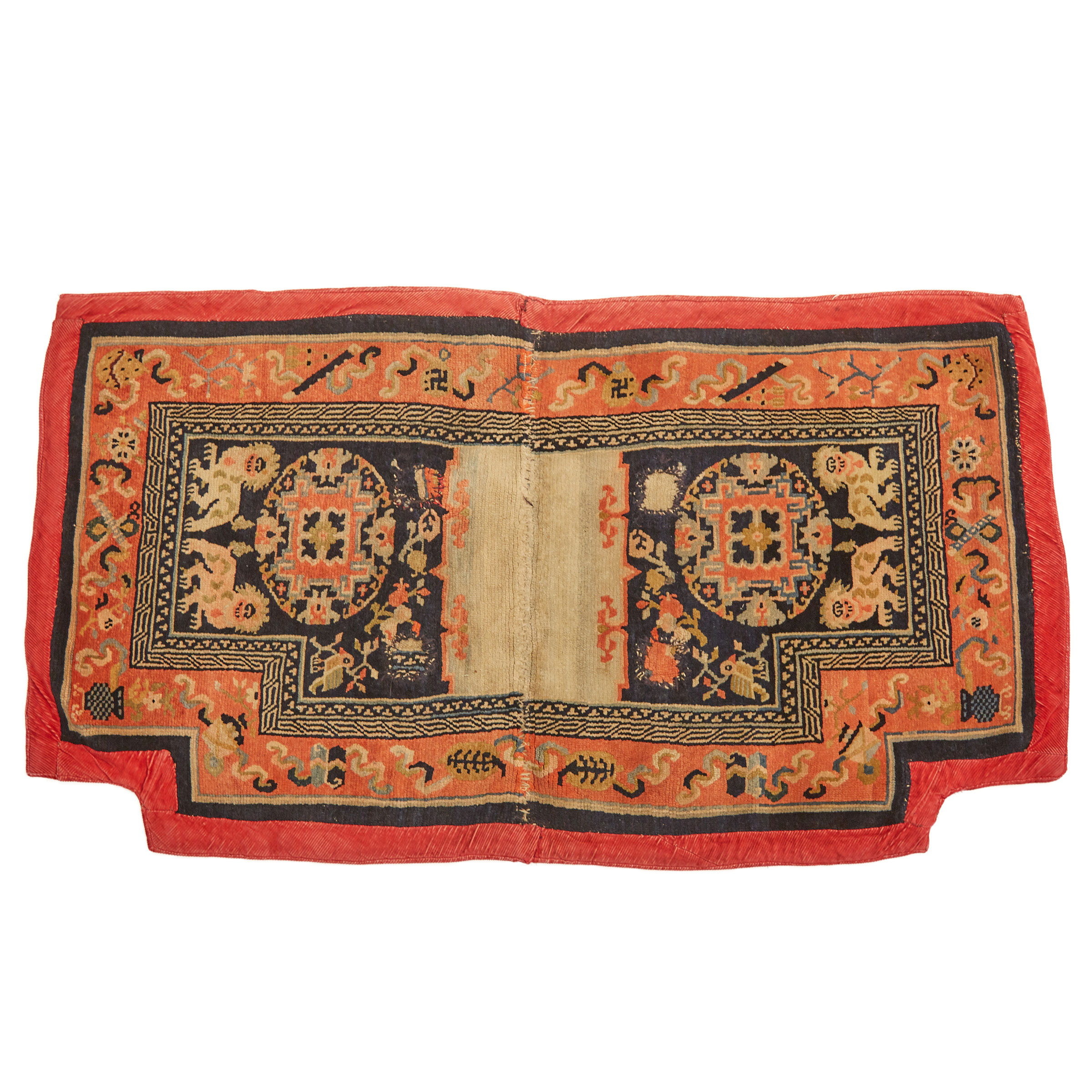 Chinese Throne Cover, late 19th century