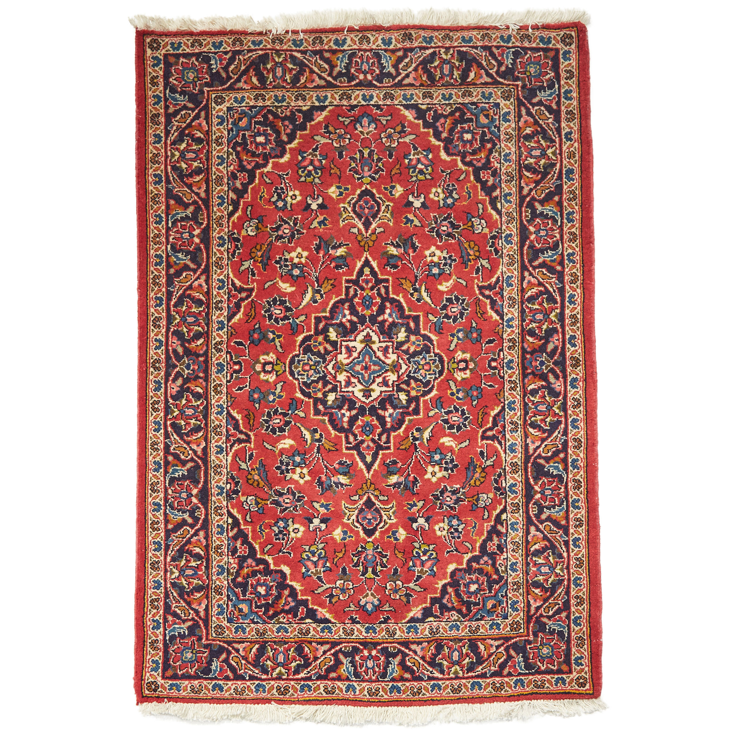 Kashan Rug, Persian, mid to late 20th century