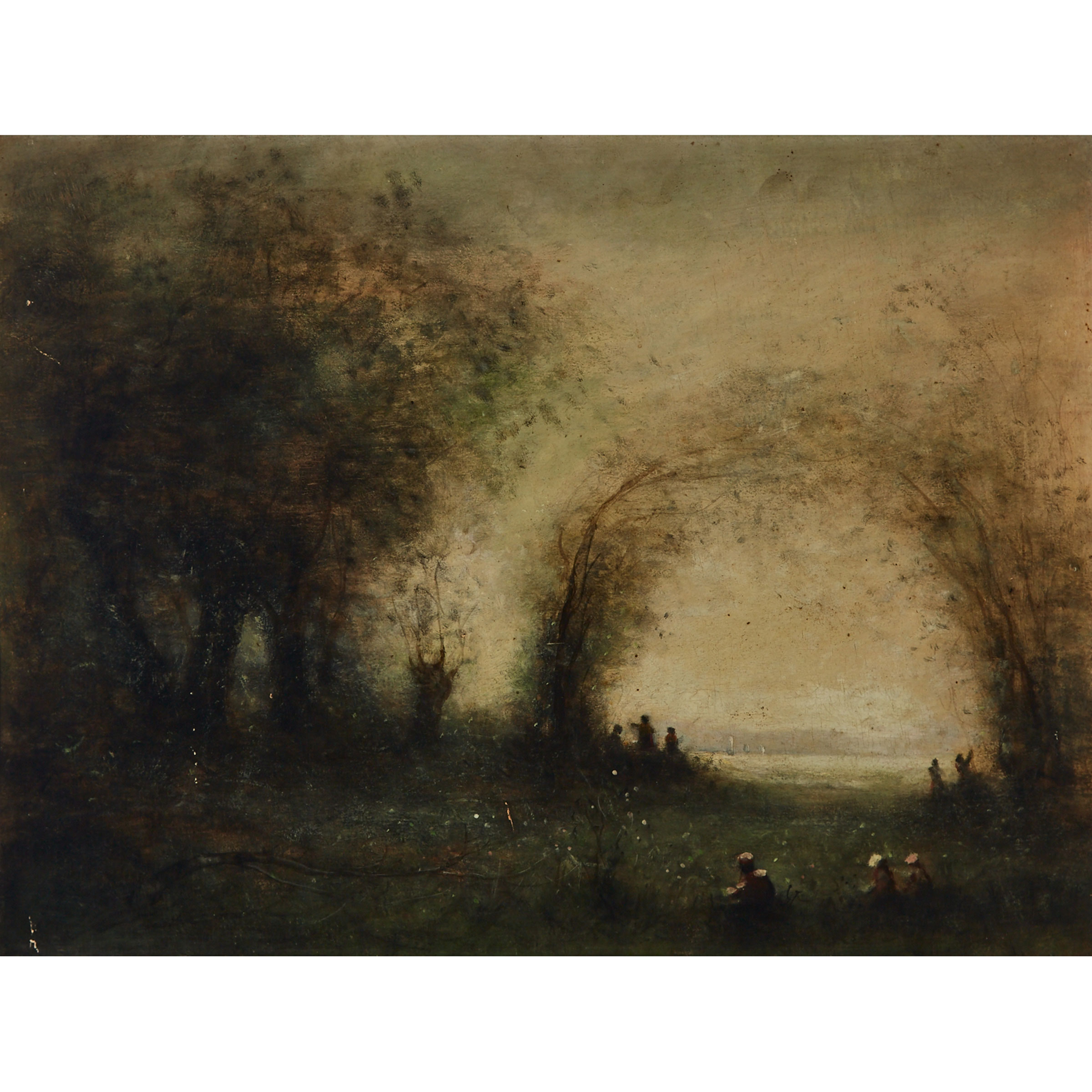 Follower of  Jean-Baptiste-Camille Corot (1796-1875)