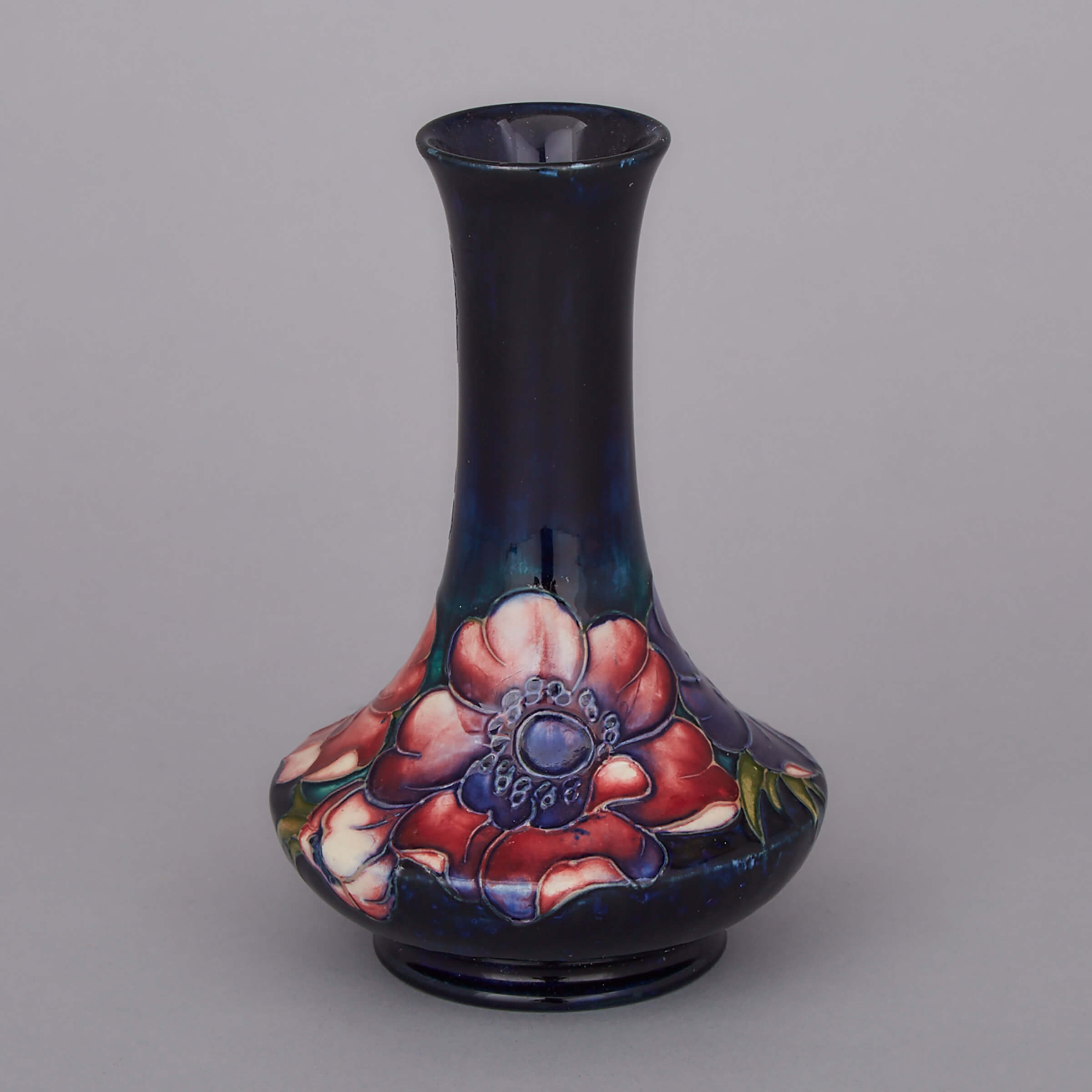 Moorcroft Anemone Vase, c.1945-49
