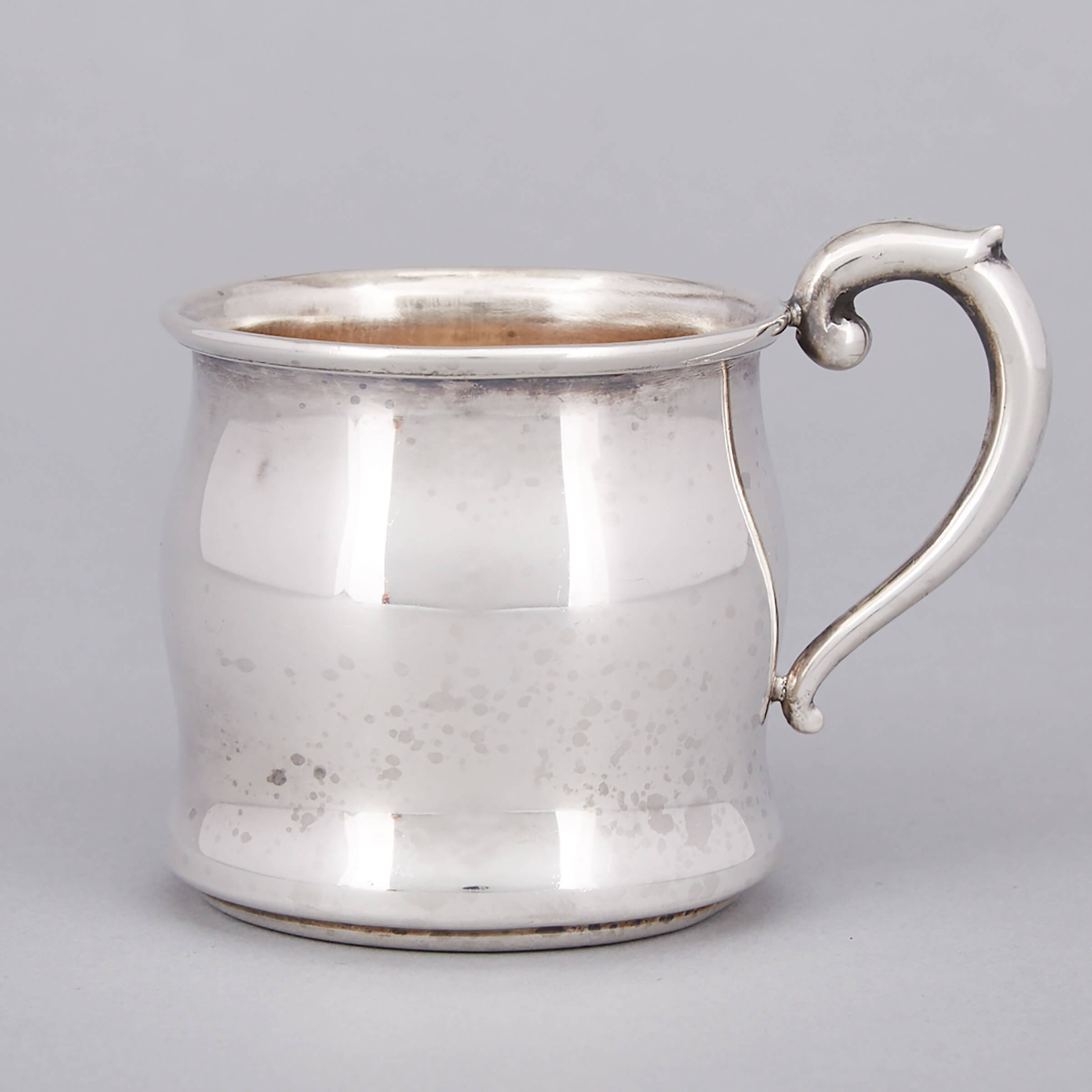 Canadian Silver Small Mug, Carl Poul Petersen, Montreal, Que., mid-20th century