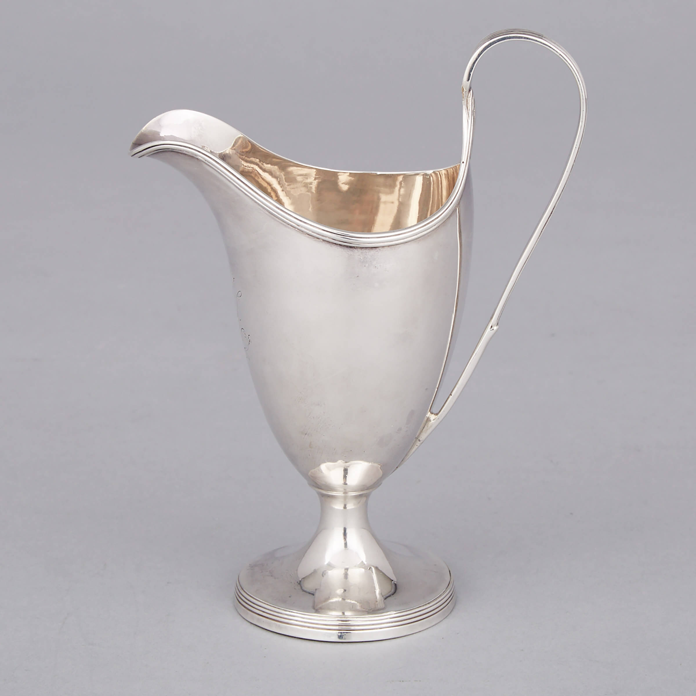 George III Silver Cream Jug, Peter & Jonathan Bateman, London, 1790