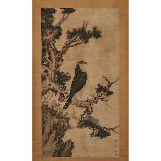 After Zou Yigui (1688-1772), Eagle