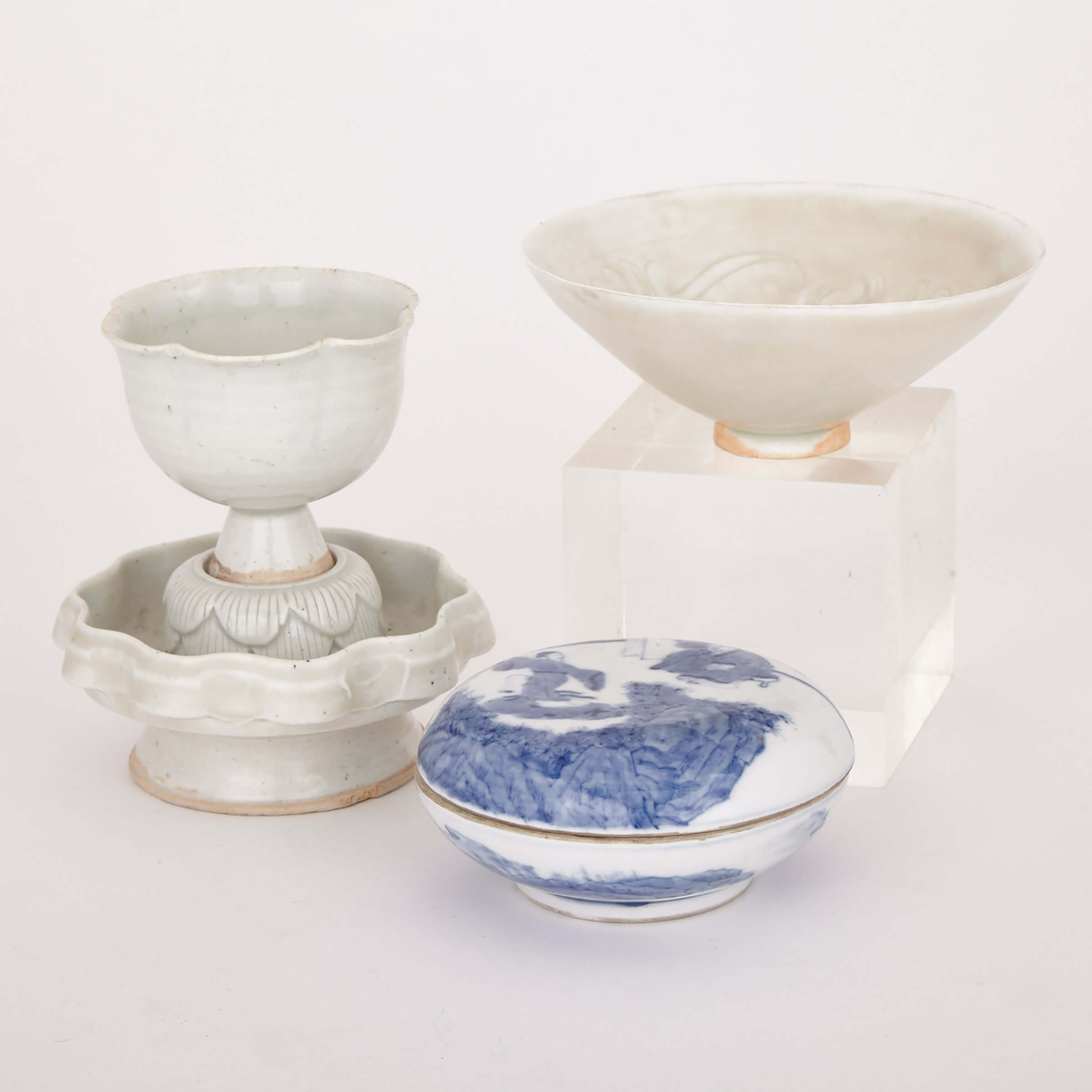 A Group of Three Asian Items, 20th Century