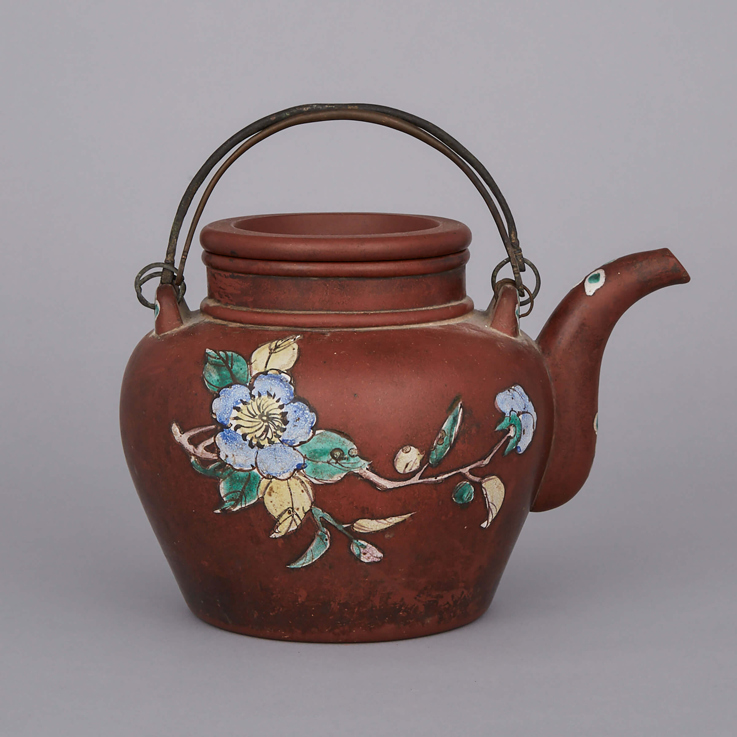 A Chinese Yixing Teapot