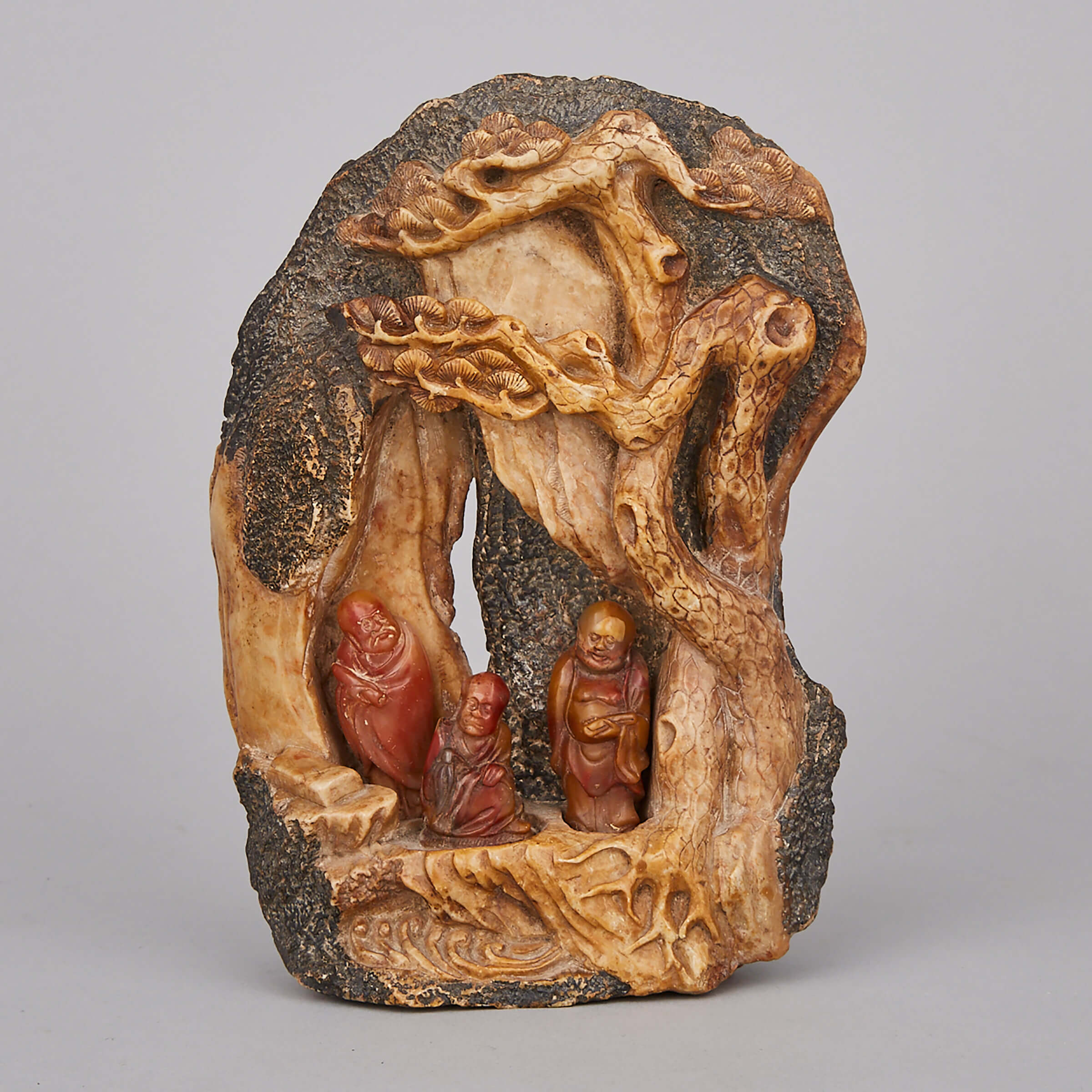 A Chinese Soapstone Carving