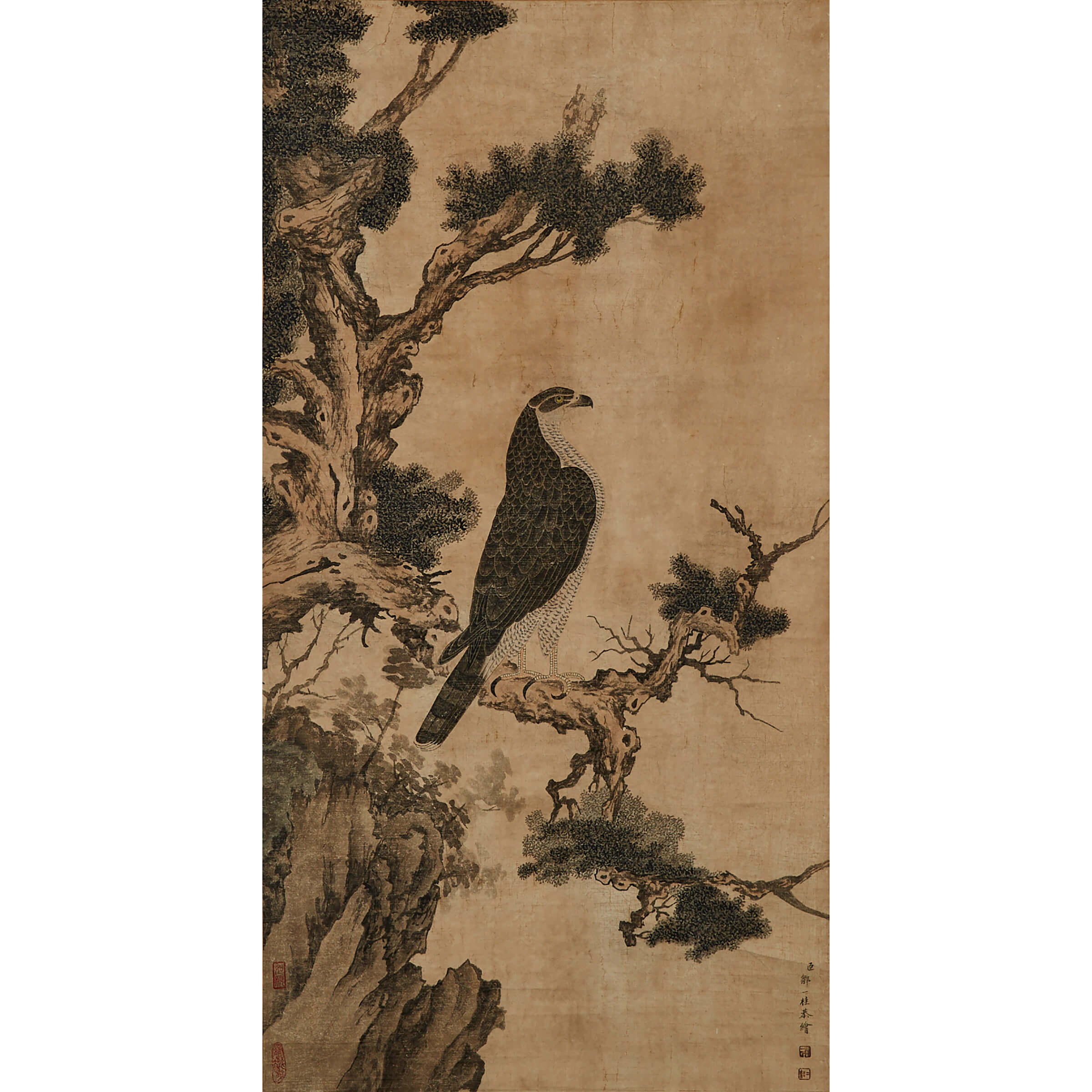 After Zou Yigui (1688-1772), Eagle