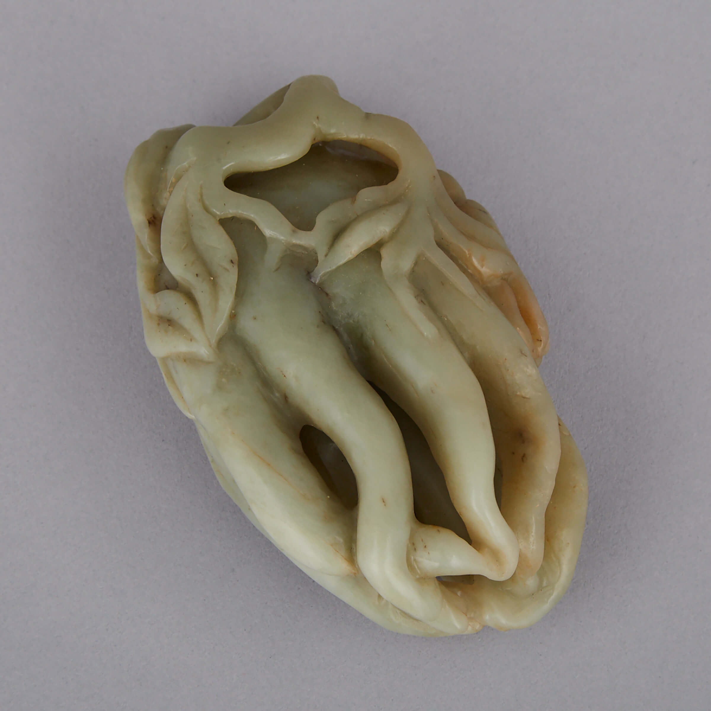 A Jade Carved Buddha’s Hand Citron