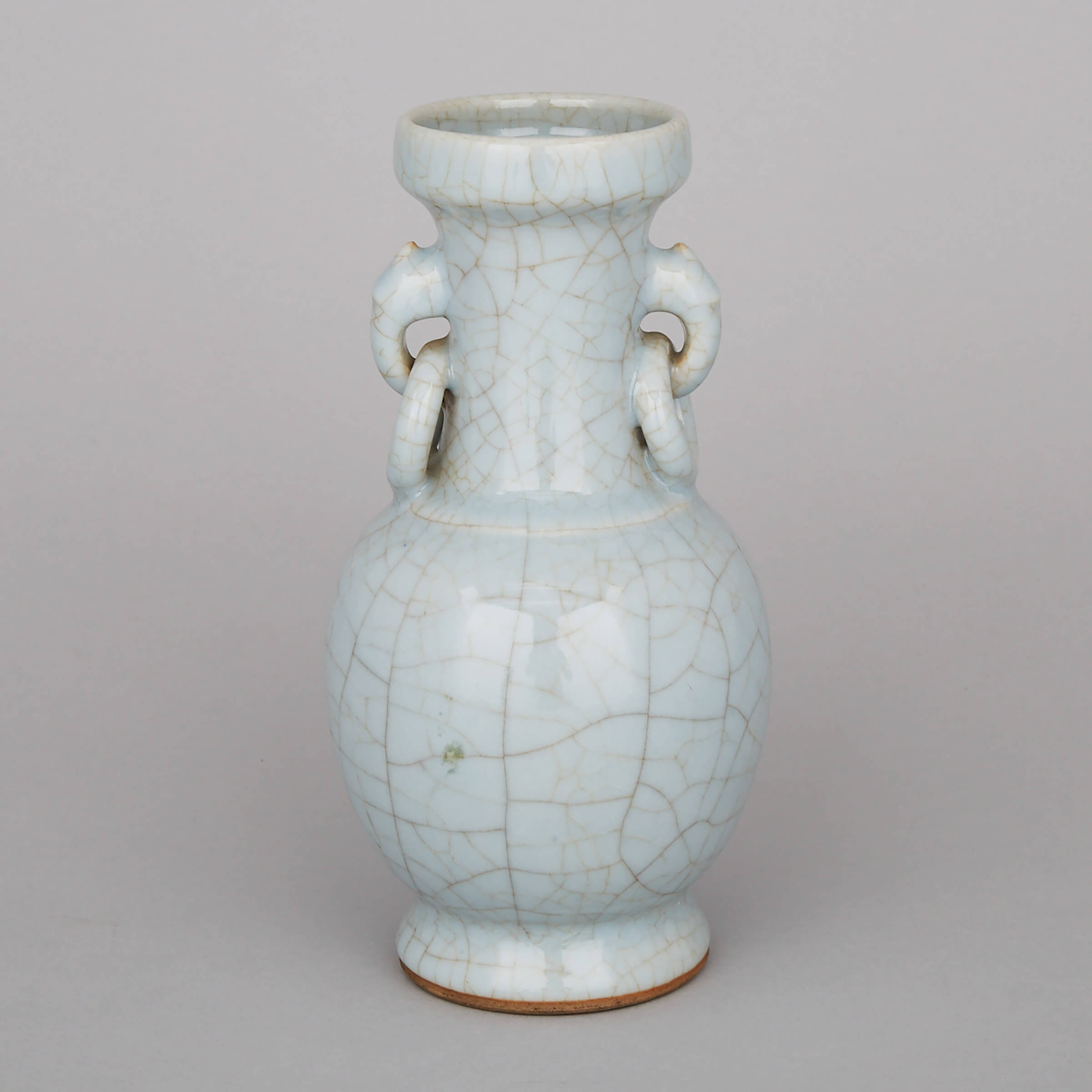 A Crackled Glaze Vase