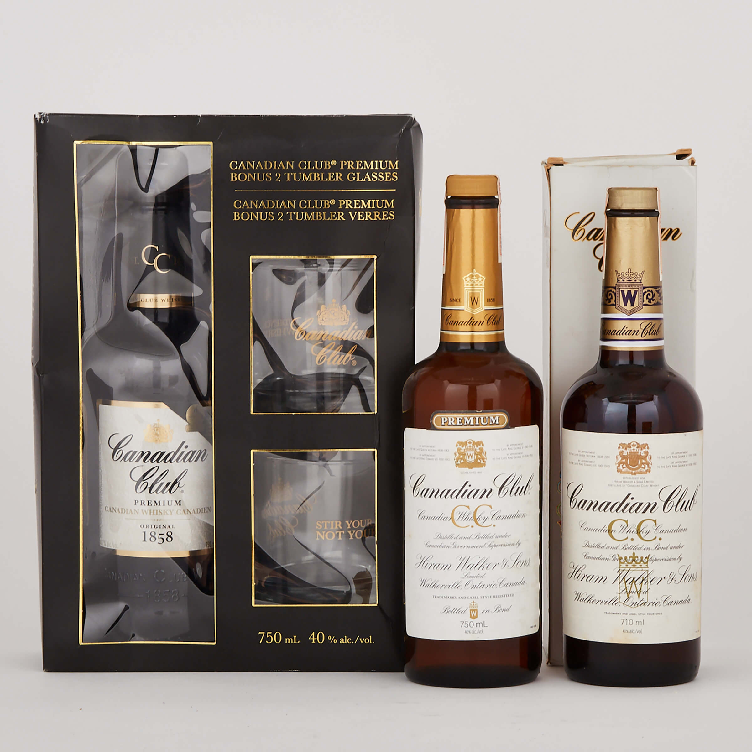 CANADIAN CLUB CANADIAN WHISKY (NAS) (ONE 710 ML)
CANADIAN CLUB PREMIUM CANADIAN WHISKY (NAS) (ONE 750 ML)
CANADIAN CLUB PREMIUM CANADIAN WHISKY (NAS) (ONE 750 ML)