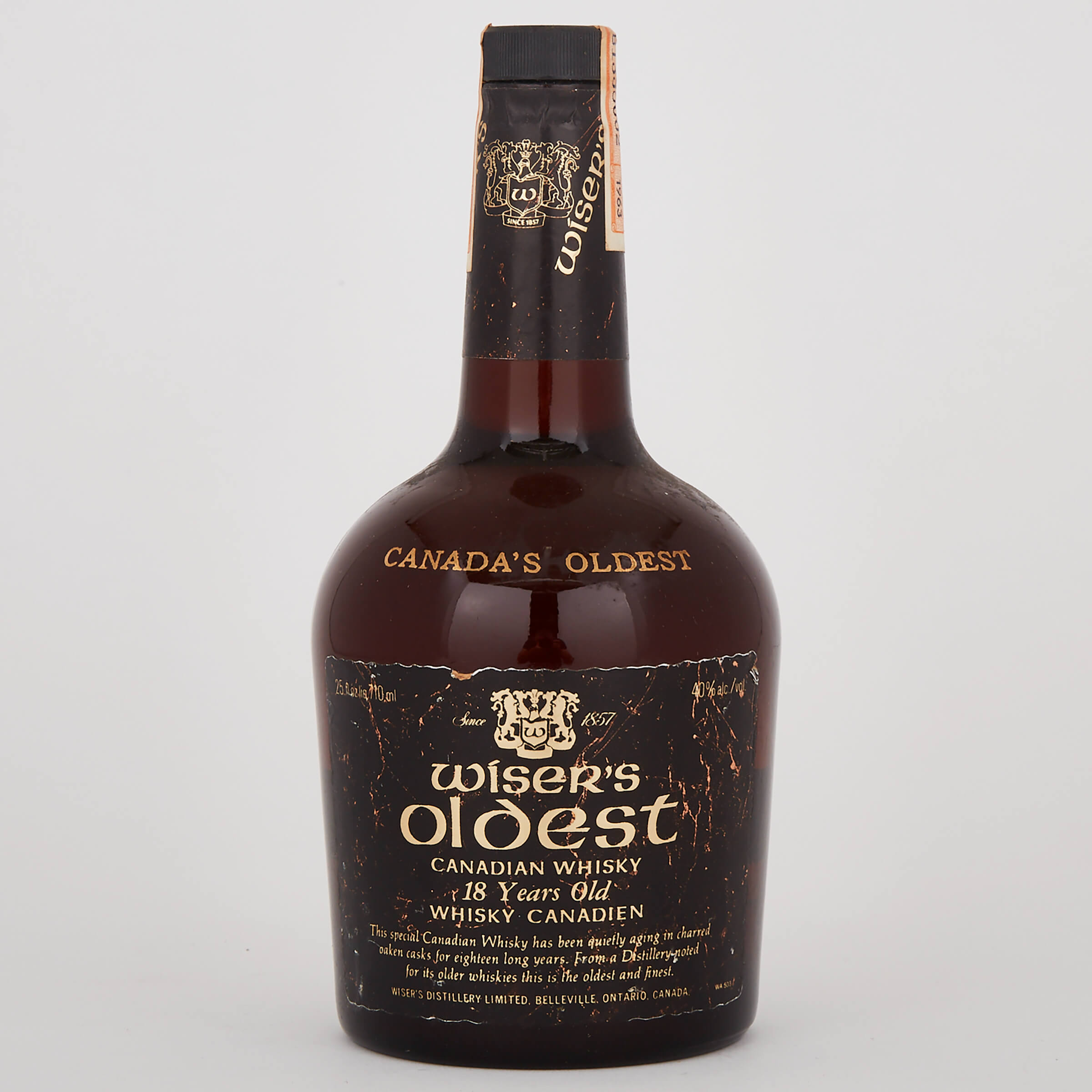 WISER'S OLDEST CANADIAN WHISKY 18 YEARS (ONE 750 ML)
