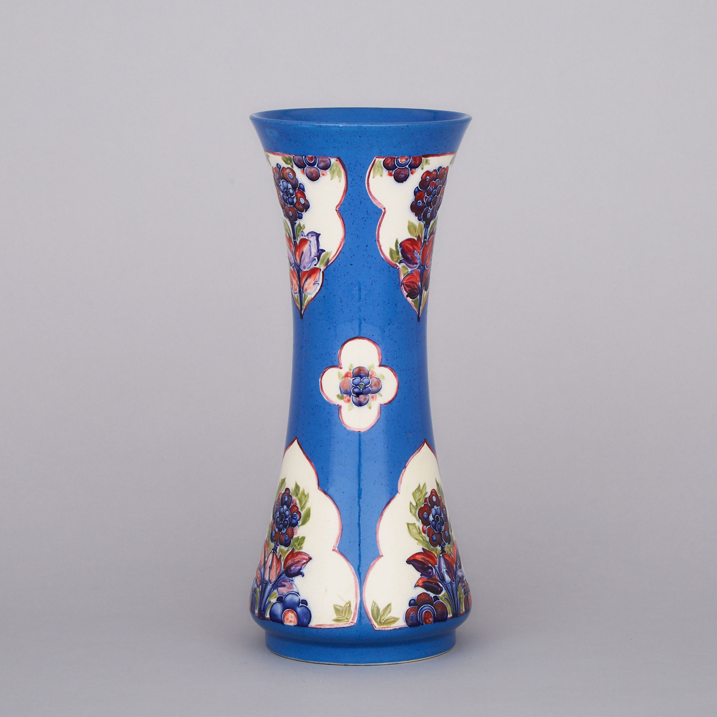 Moorcroft Floral Panels Vase, c.1914-16