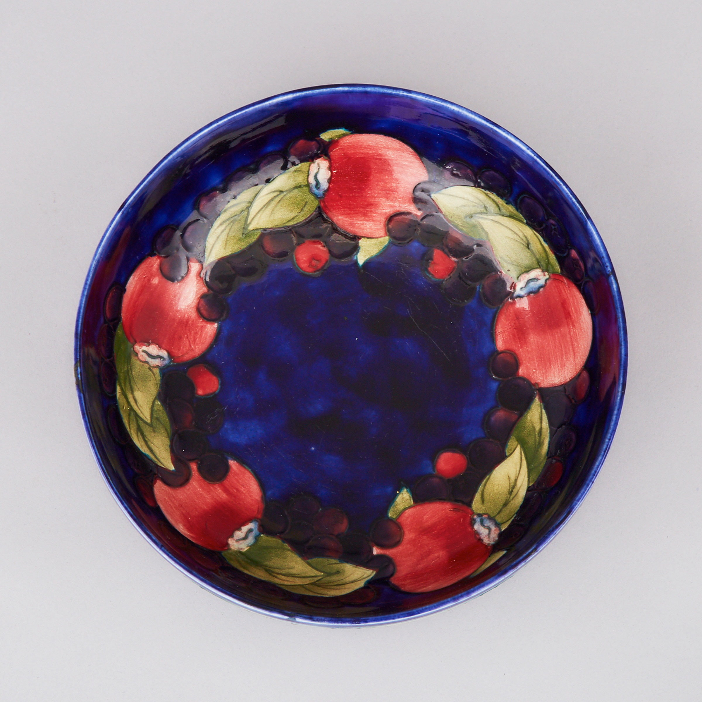 Moorcroft Banded Pomegranate Bowl, c.1925