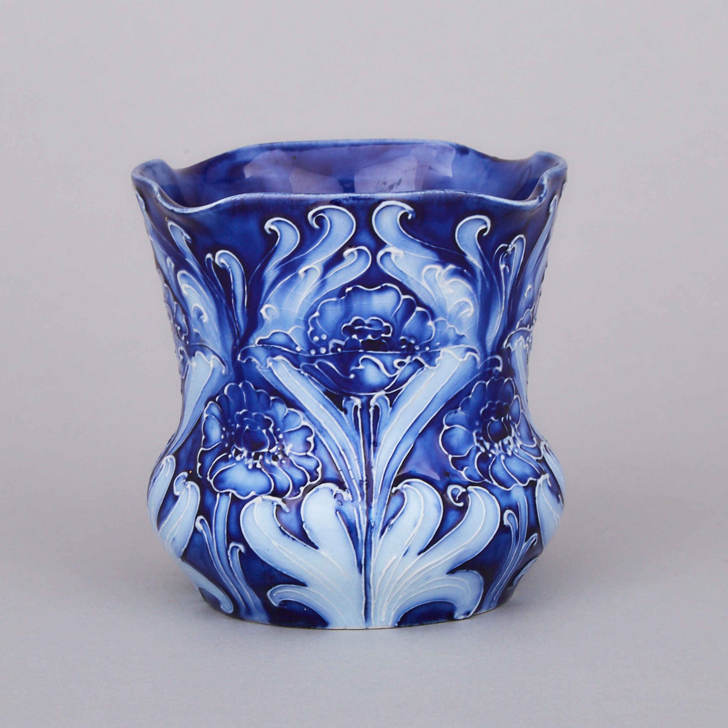 Macintyre Moorcroft Florian Poppy Small Vase, c.1900