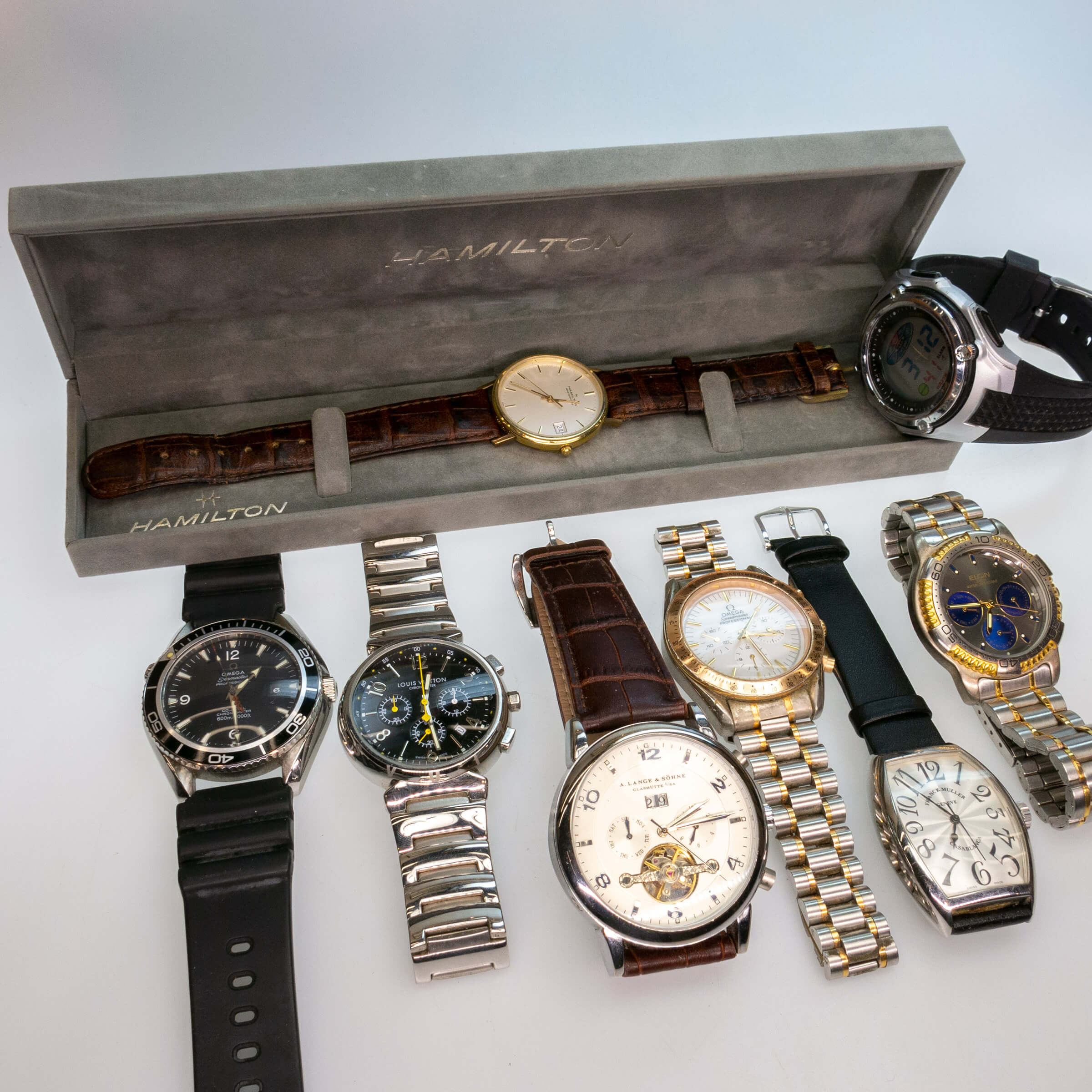 8 Various Wristwatches