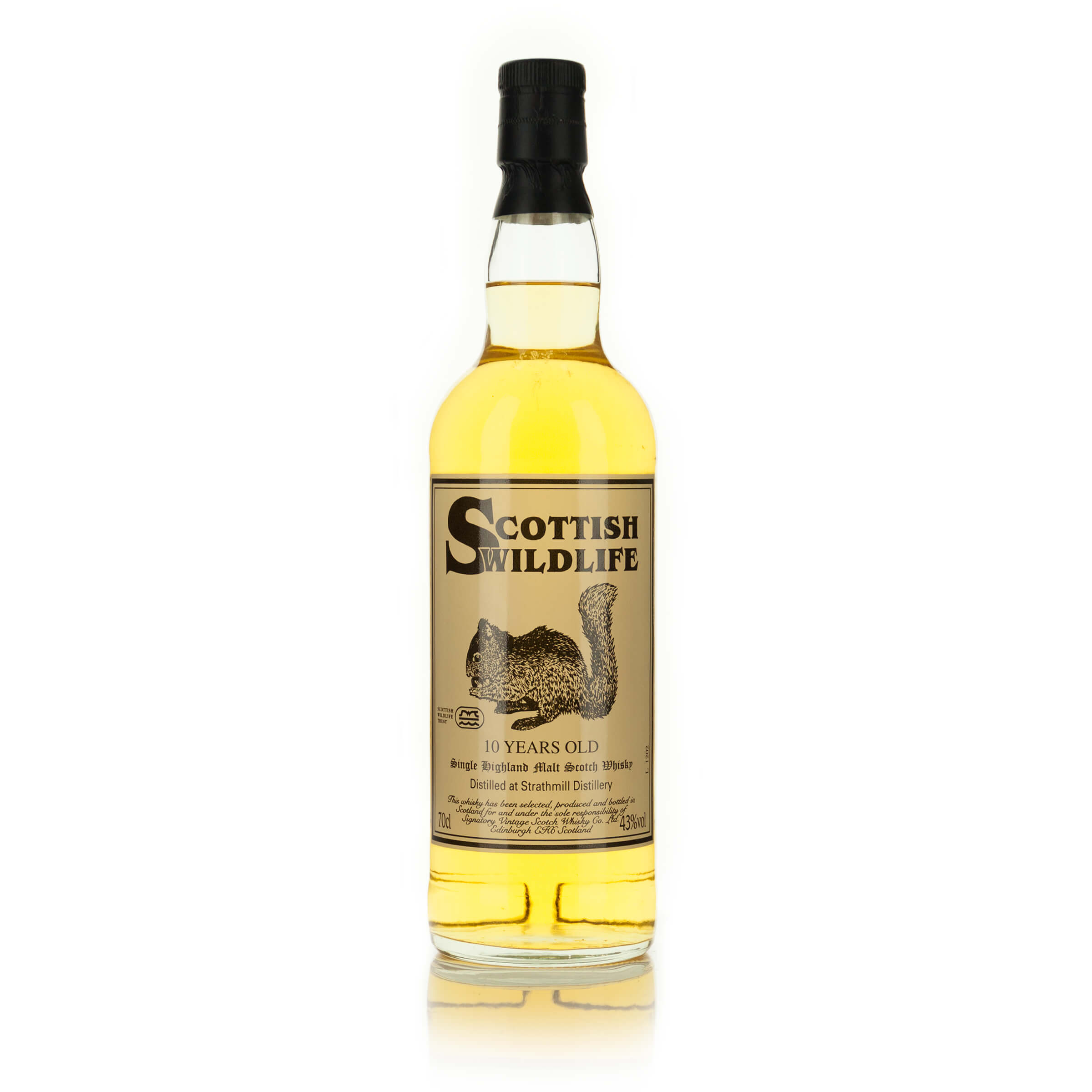 STRATHMILL SINGLE HIGHLAND SCOTCH WHISKY 10 YEARS (ONE 70 CL)