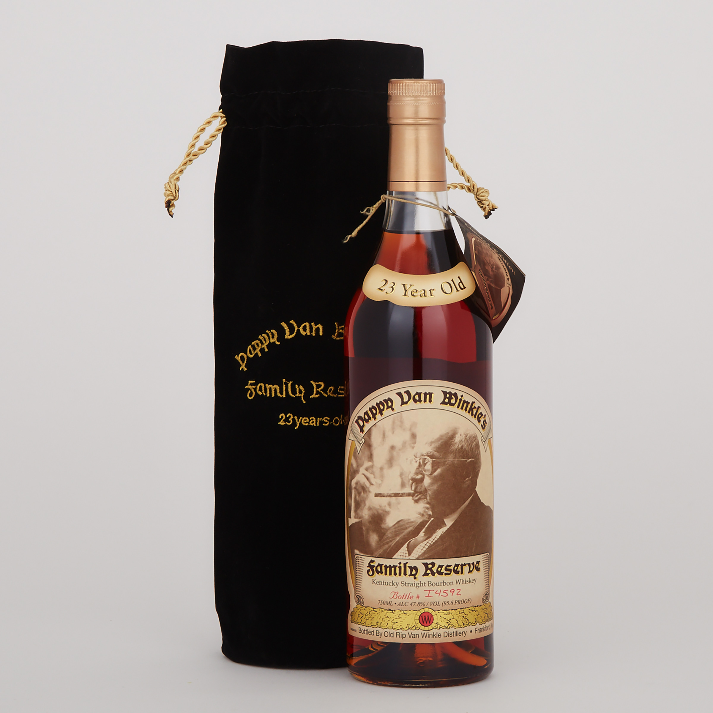 PAPPY VAN WINKLE’S FAMILY RESERVE KENTUCKY STRAIGHT BOURBON WHISKEY 23 YEARS (ONE 750 ML)