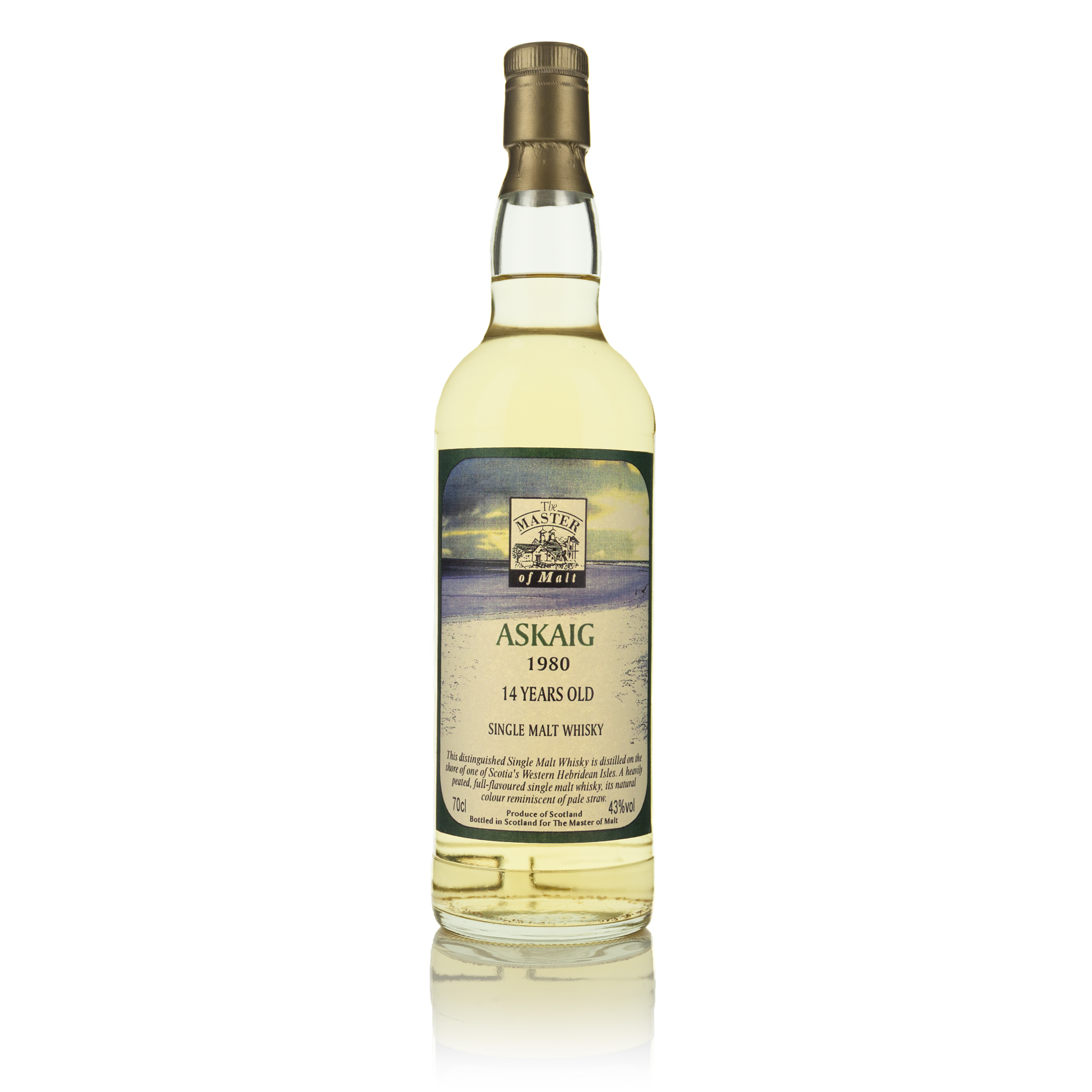 ASKAIG SINGLE MALT WHISKY 14 YEARS (ONE 70 CL)