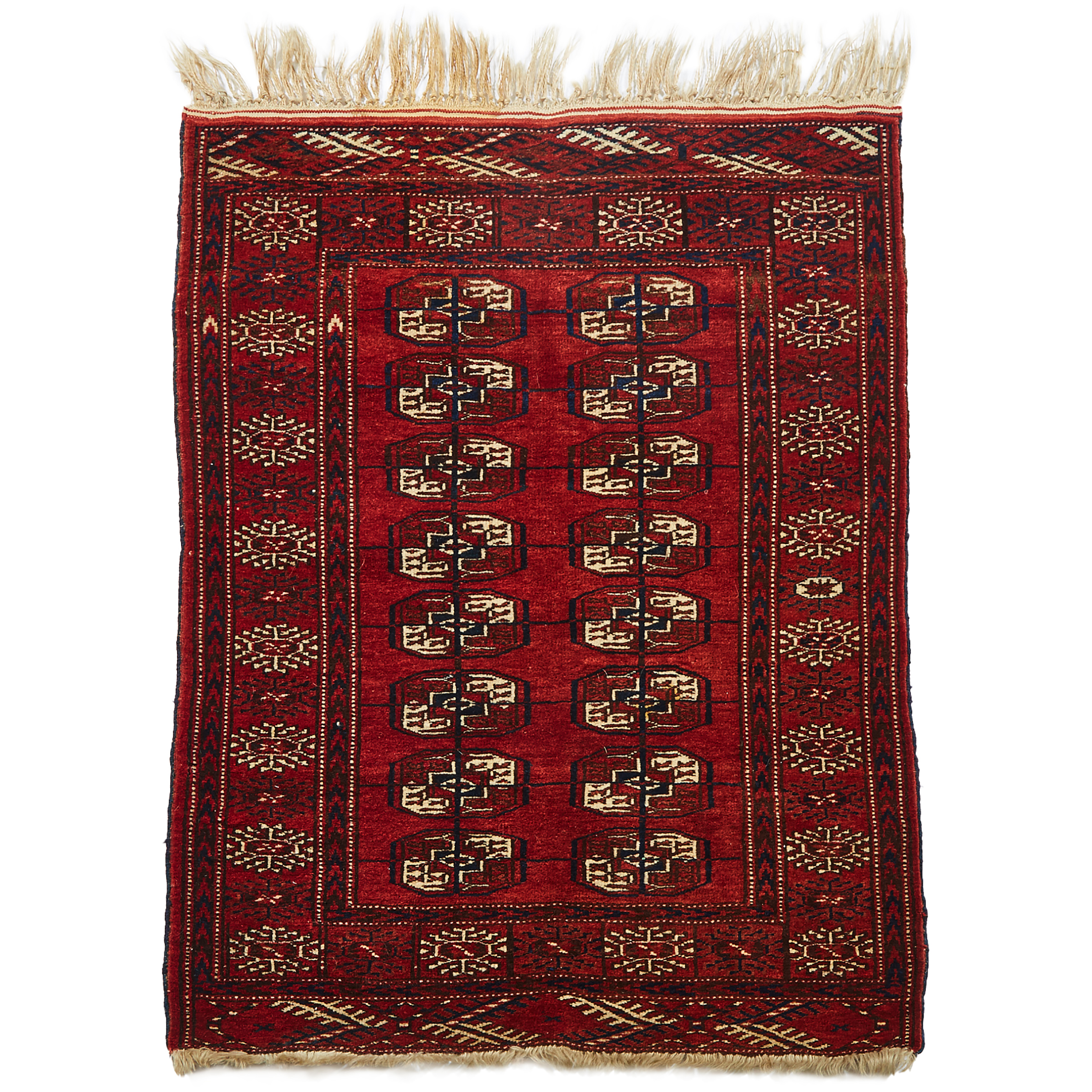 Tekke Rug, Central Asia,  mid to late 20th century