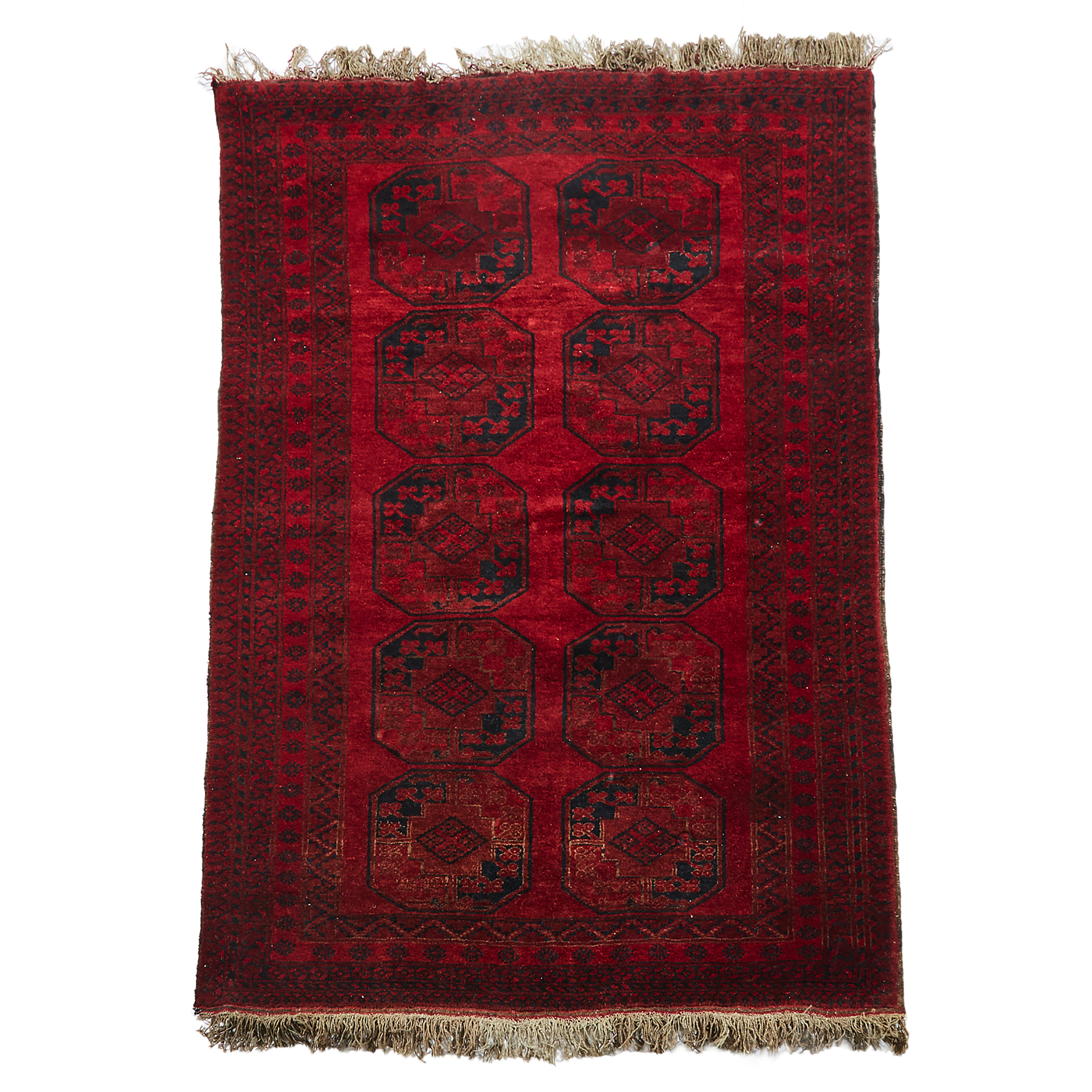Ersari Carpet, Central Asia, mid 20th century