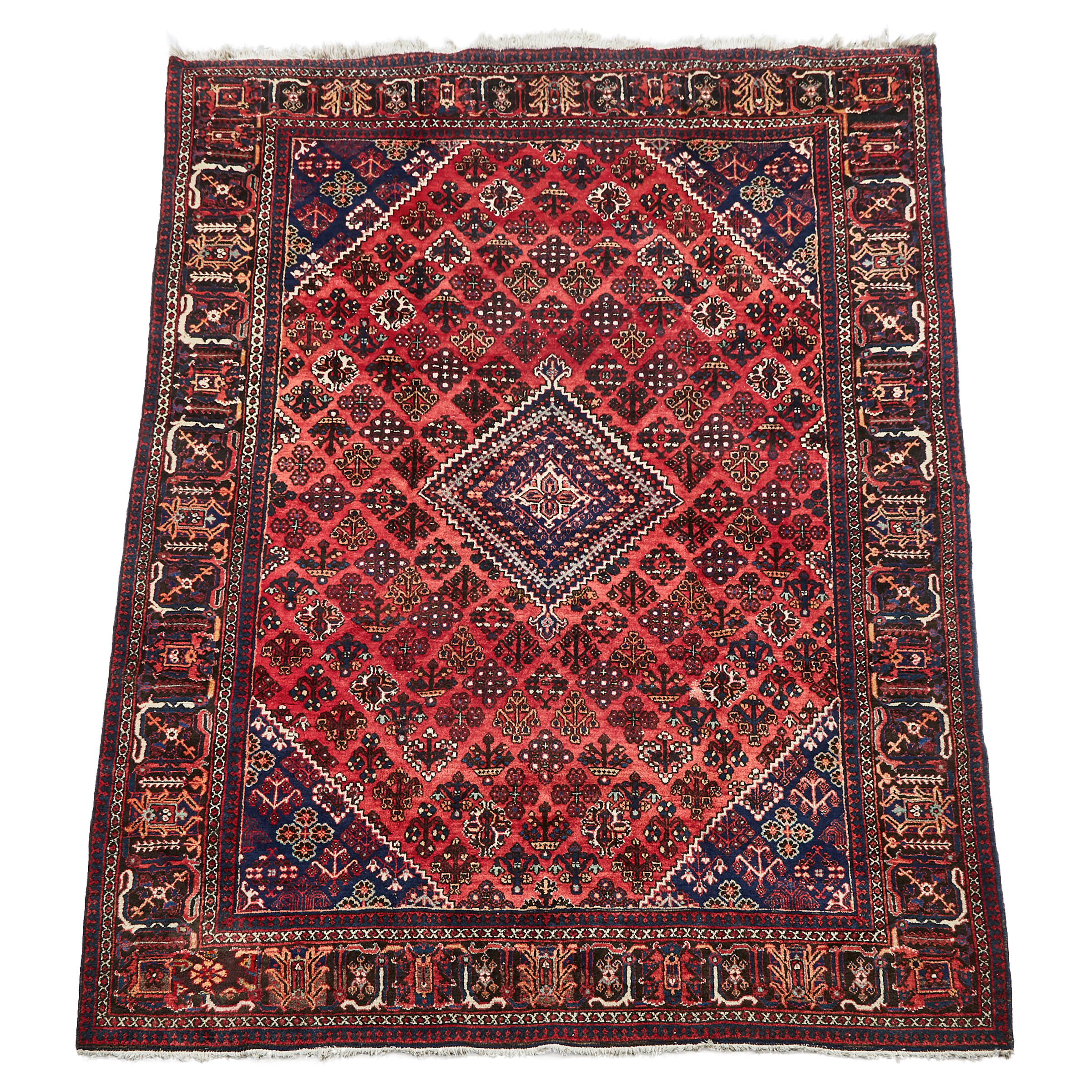 Shiraz Carpet, Persian, mid 20th century