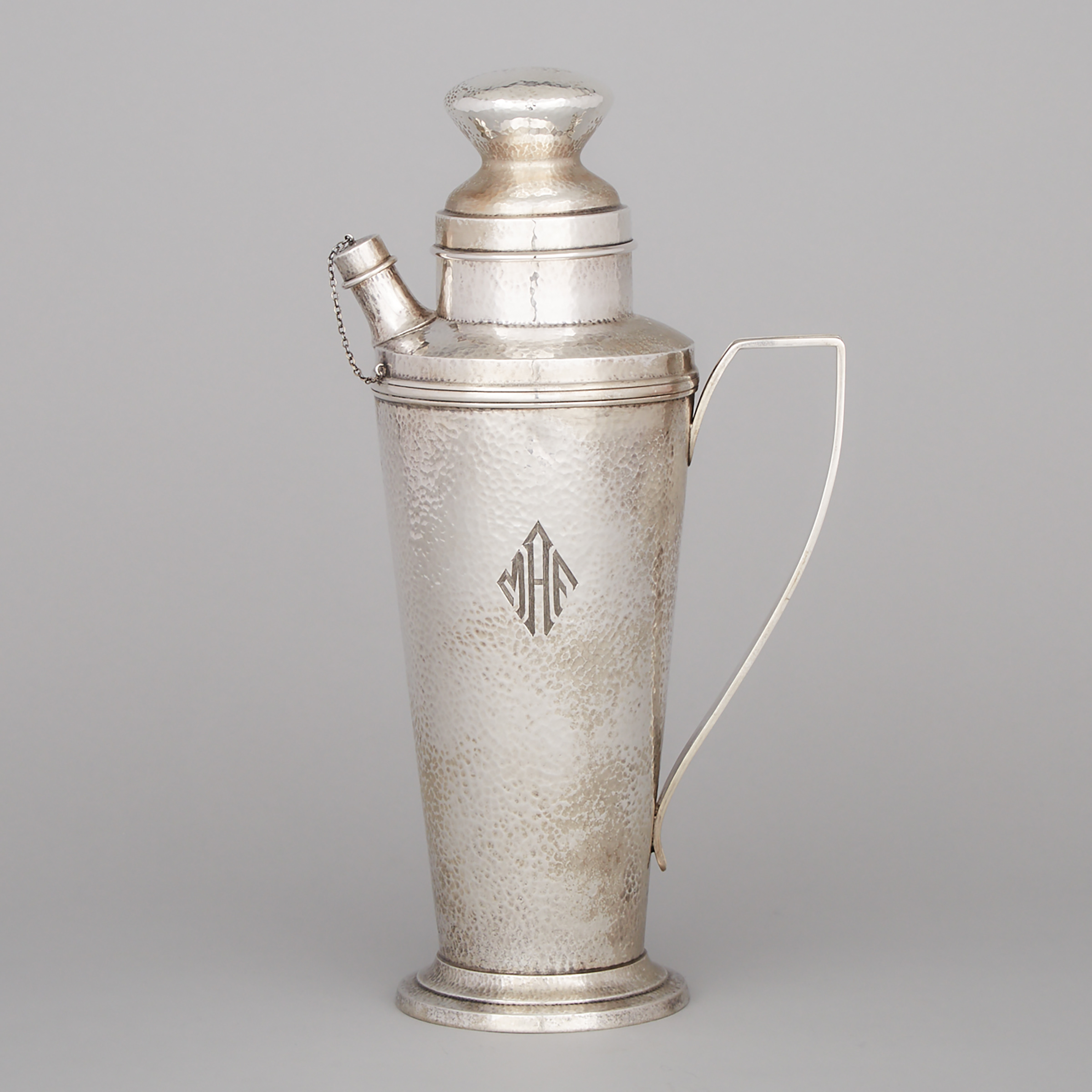American Silver Cocktail Shaker, Gorham Mfg. Co., Providence, R.I., 1920s