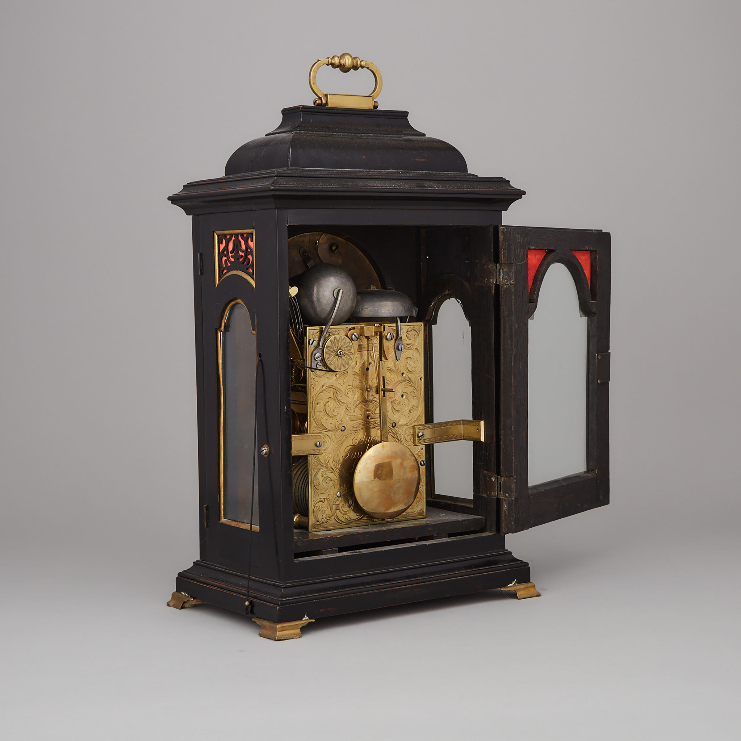 George II Bracket Clock, Edward Faulkner, London, c.1740