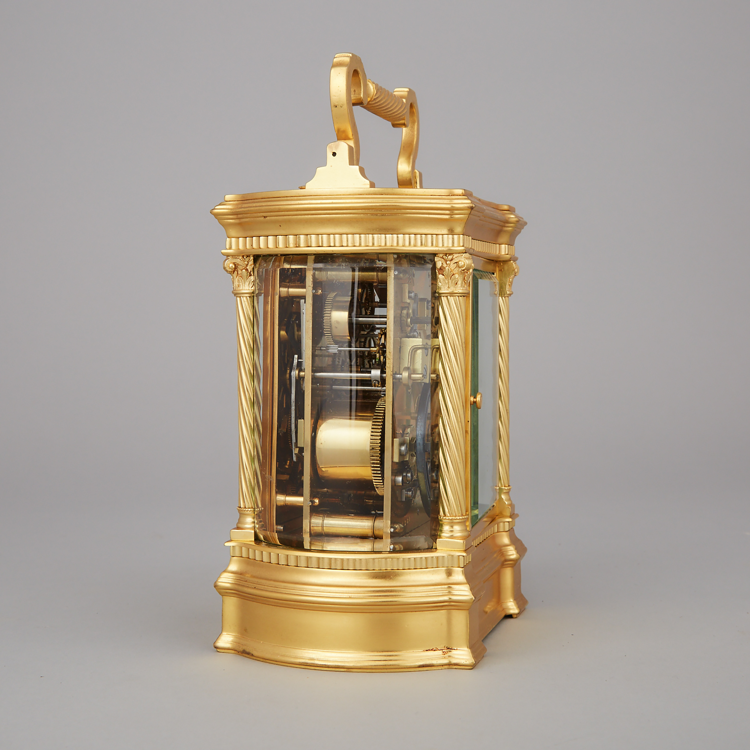 Victoria, Princess Royal and Frederick William III Presentation French Repeating Carriage Clock with Alarm, c.1880