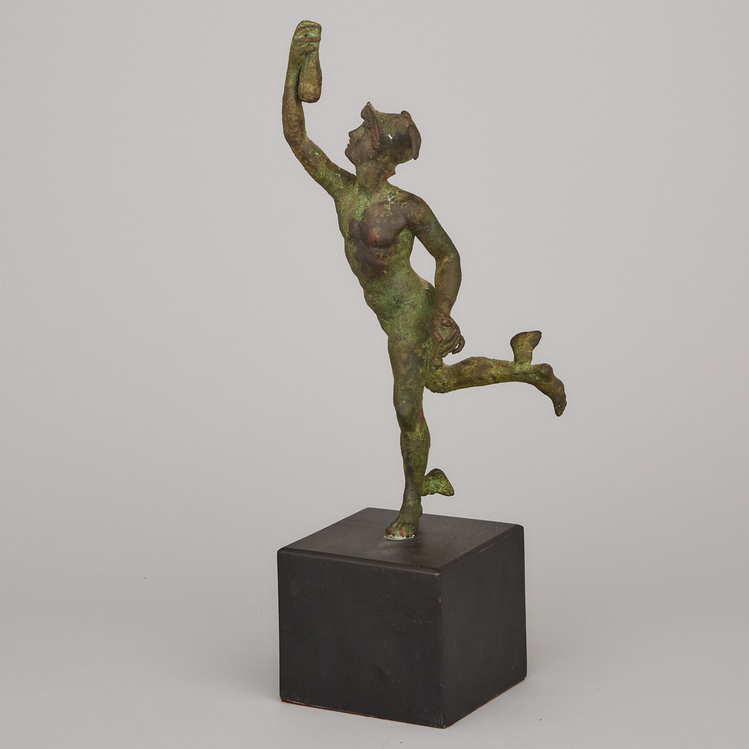 Grand Tour Bronze Figure of Mercury, after Giambologna, 20th century
