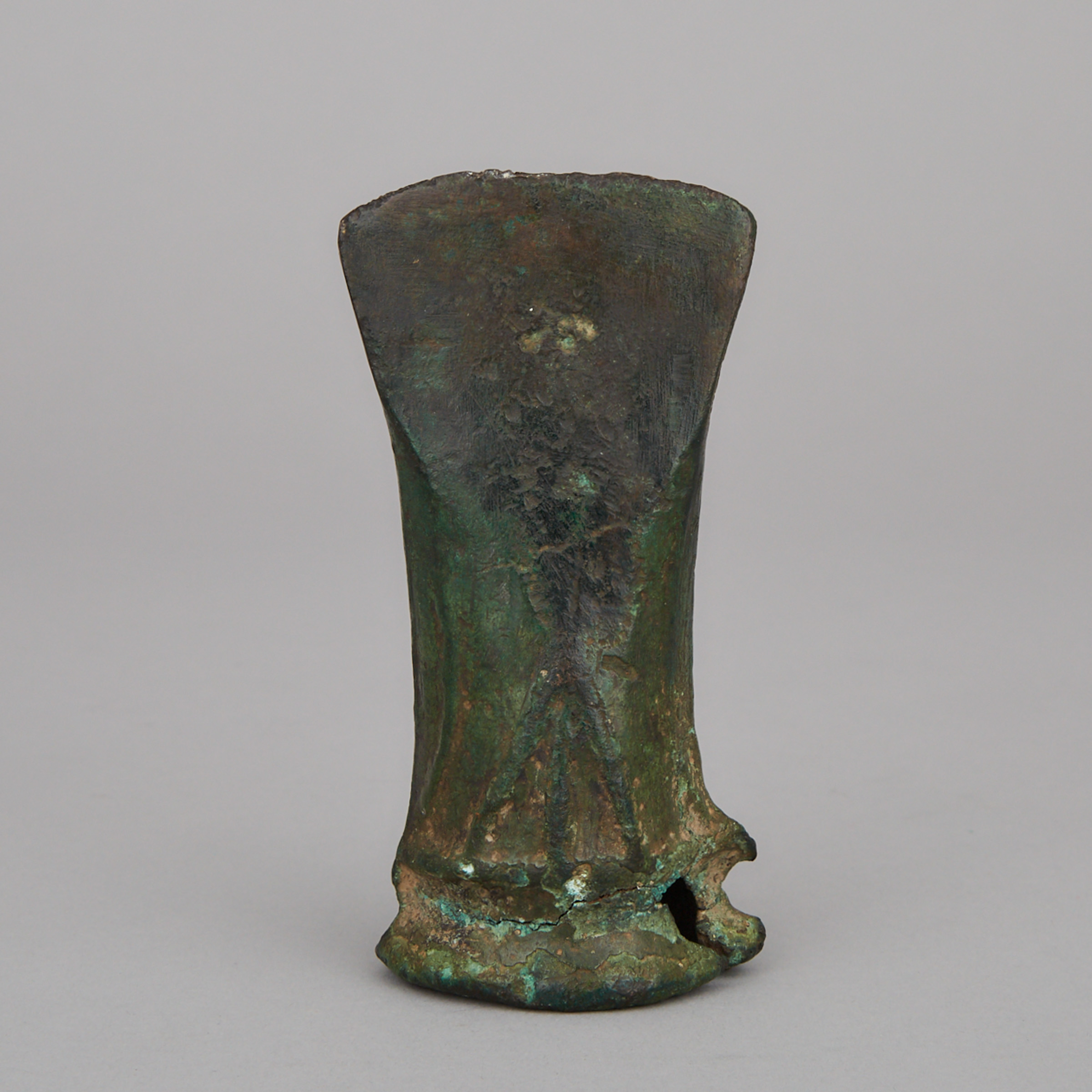 Late Bronze Age Bronze Socket Axe Head, 800-600 B.C.