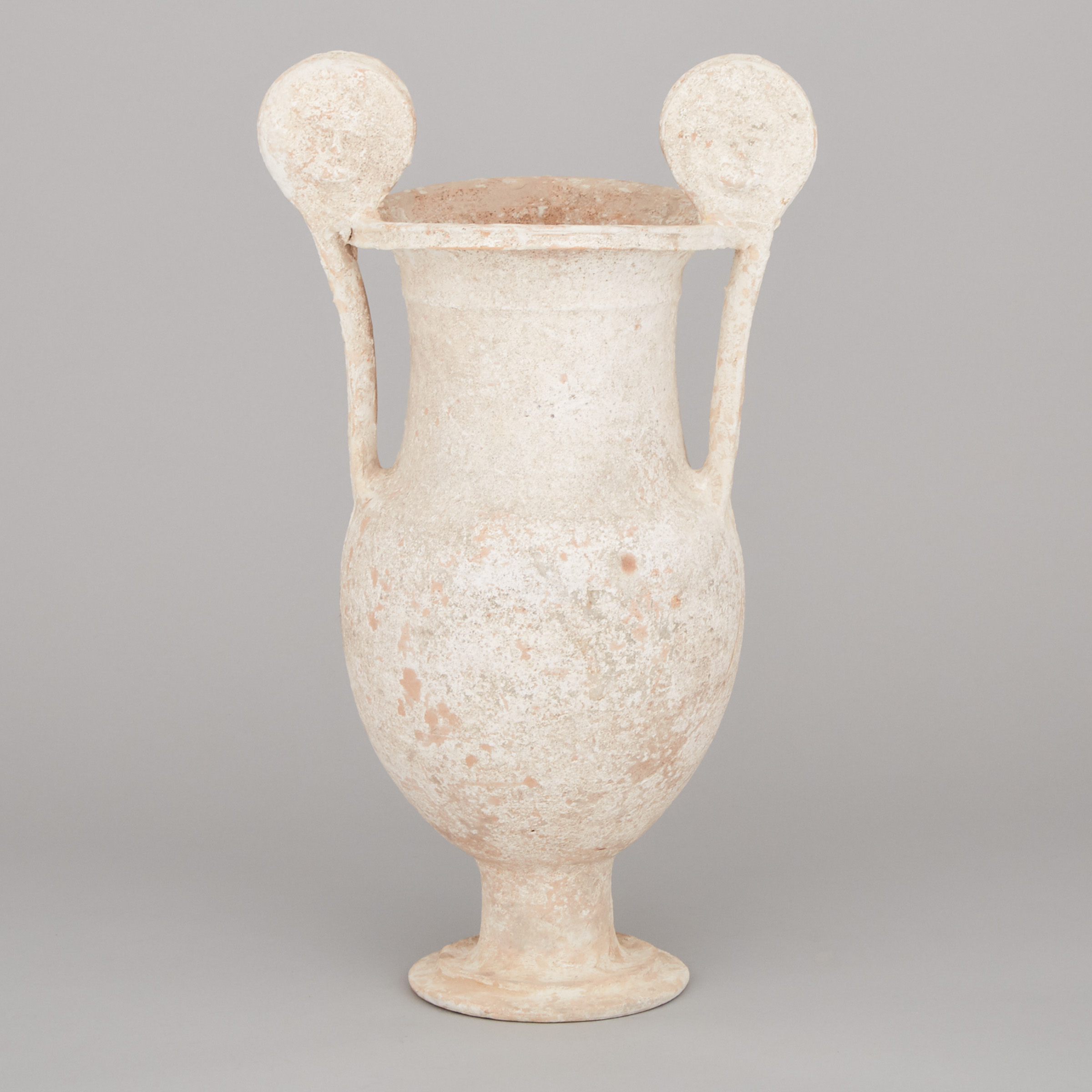 Canosan Pottery Volute Krater, Apulia, Late 4th-Early 3rd century B.C.