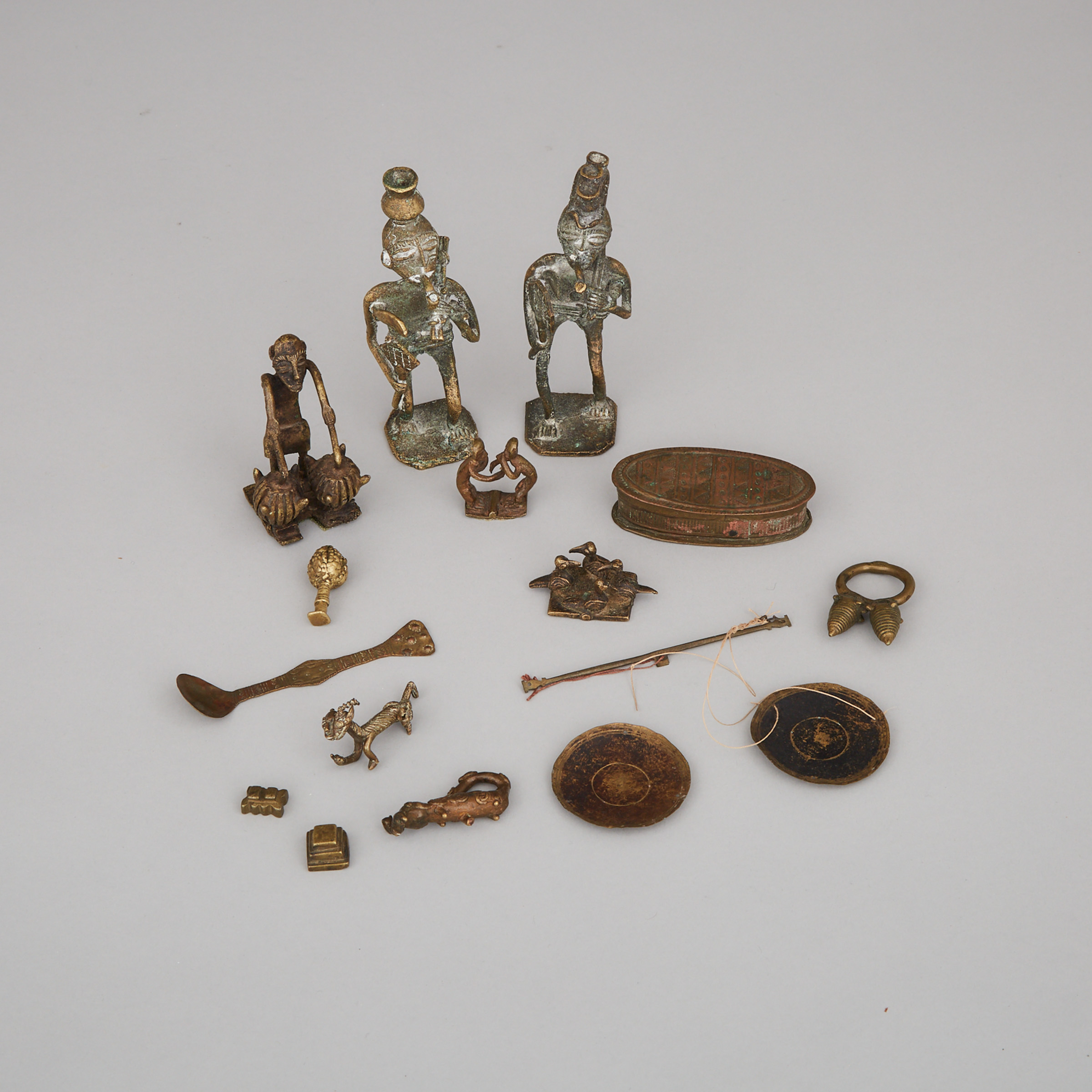 Collection of Ashanti Gold Weighing Accessories, 19th/early 20th century