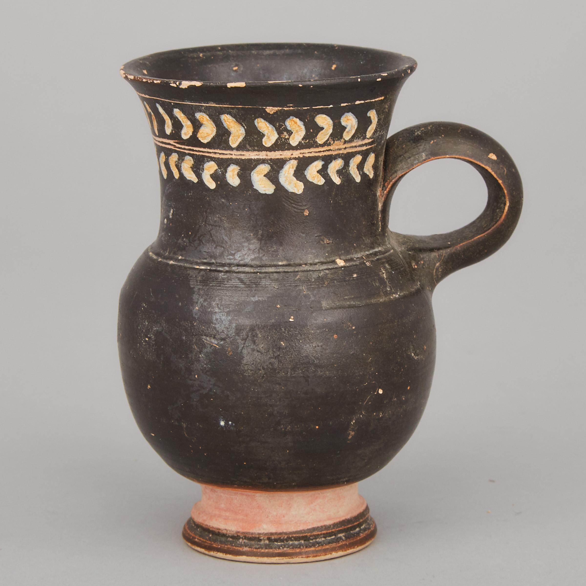 Campanian Black Ware Olpe, 4th-3rd century B.C.