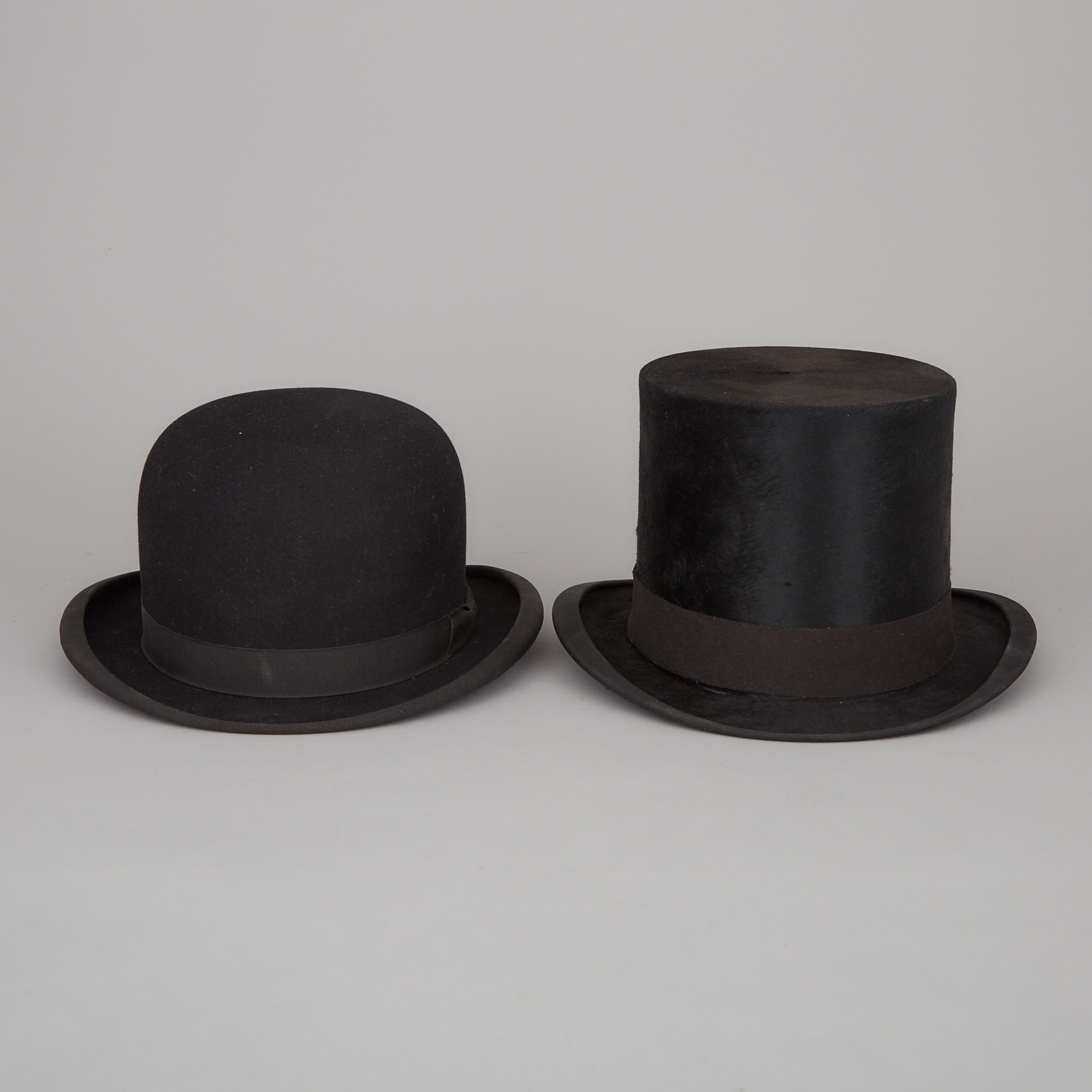 Two Gentlemen’s Hats, early-mid 20th century