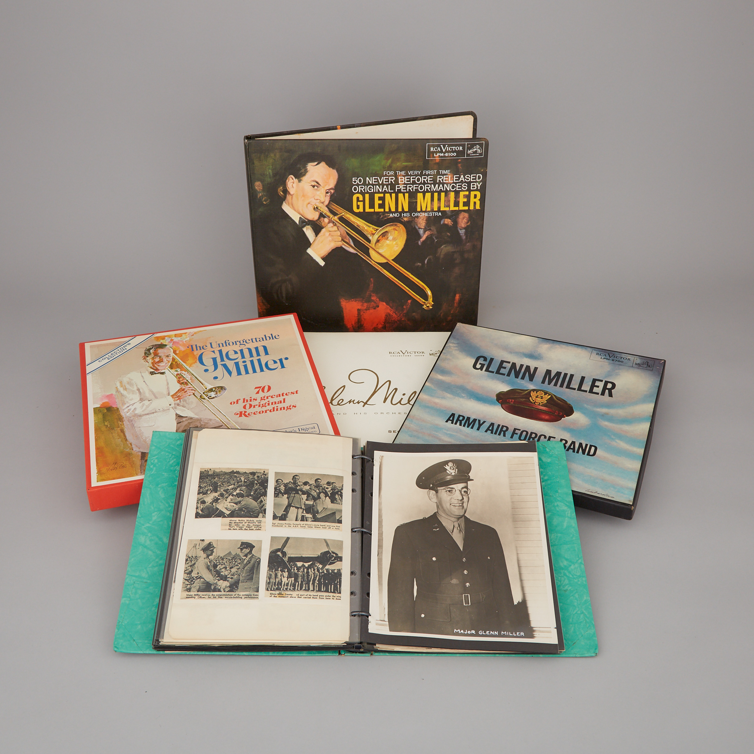 Archive of Material Relating to Glenn Miller and His Orchestra, mid 20th century