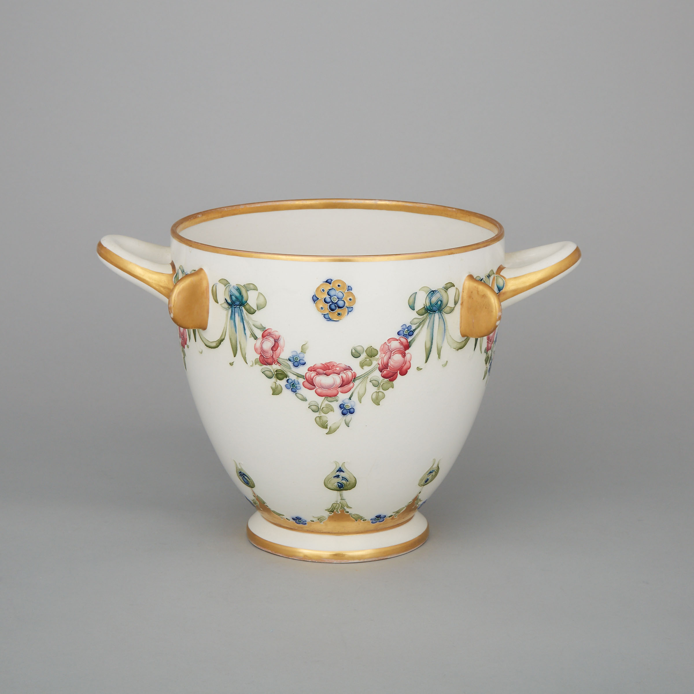 Macintyre Moorcroft Eighteenth Century Two-Handled Vase, c.1906-08