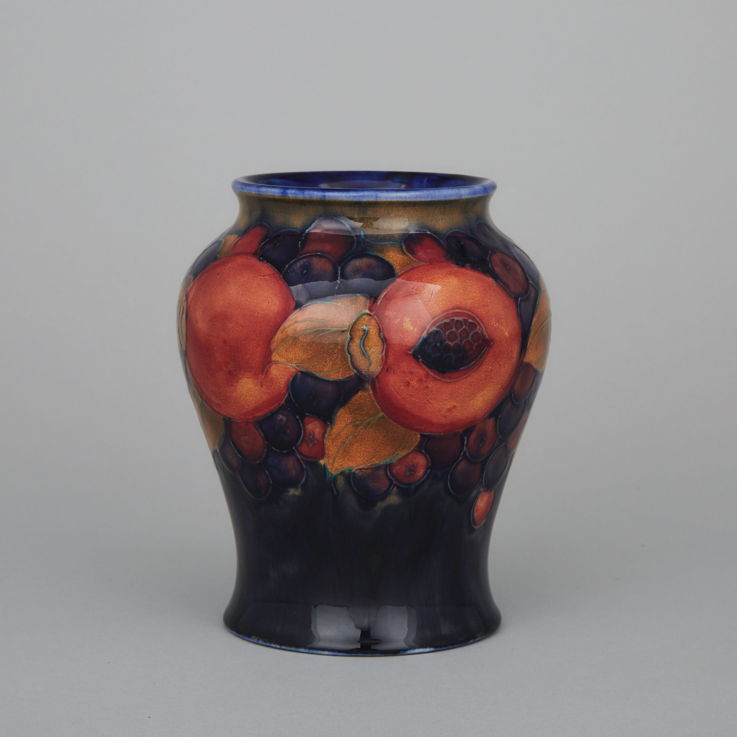 Morcroft Pomegranate Vase, c.1925