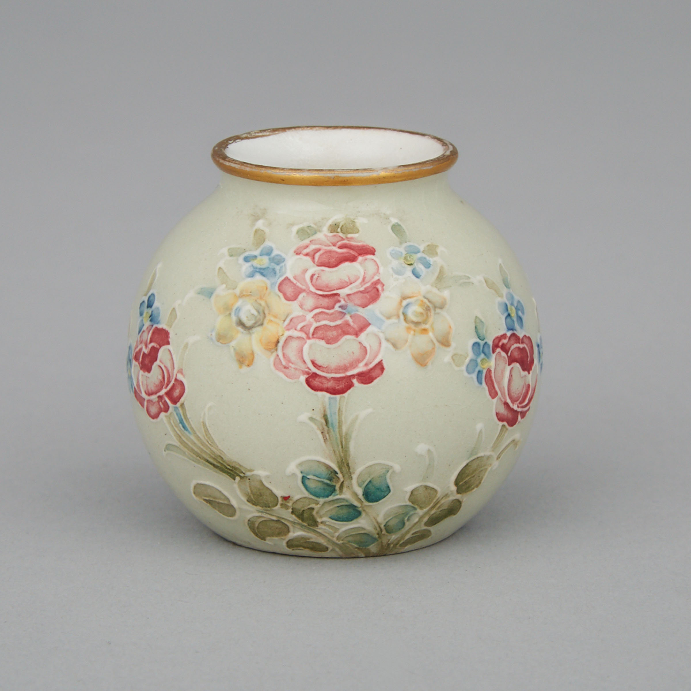 Moorcroft Miniature Floral Sprays Vase, c.1907
