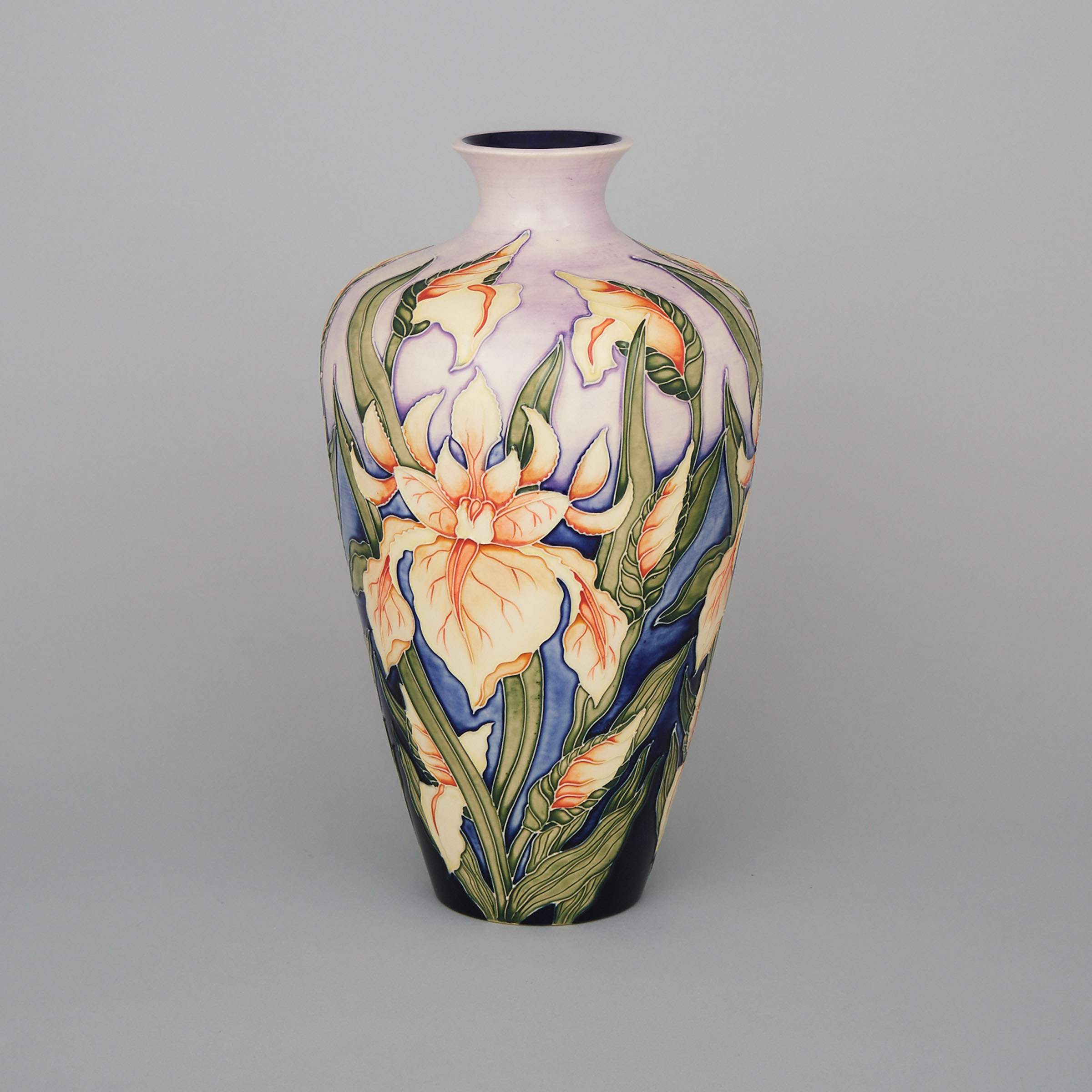 Moorcroft Orchids Vase, 2002