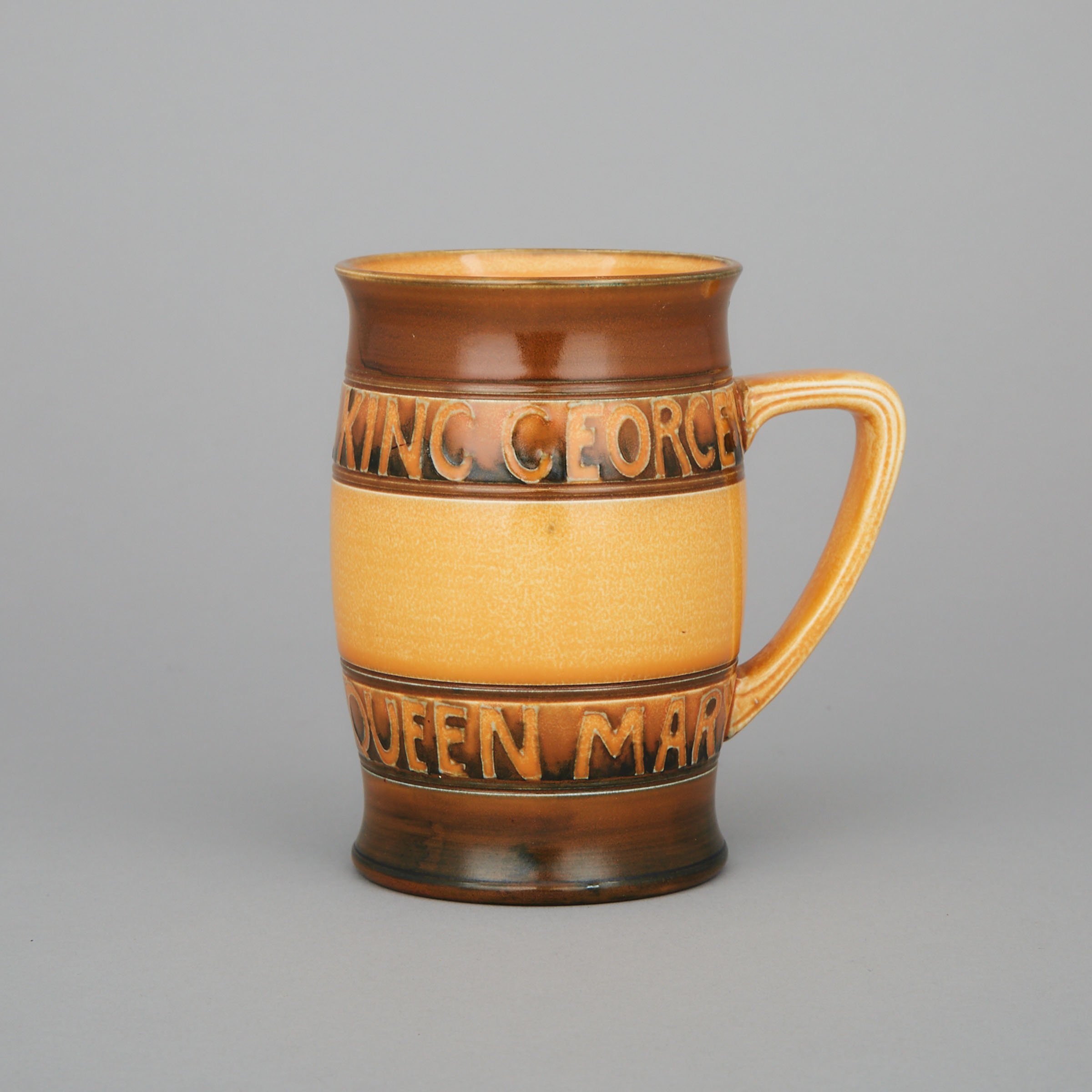 Moorcroft King George V Silver Jubilee Commemorative Mug, 1935