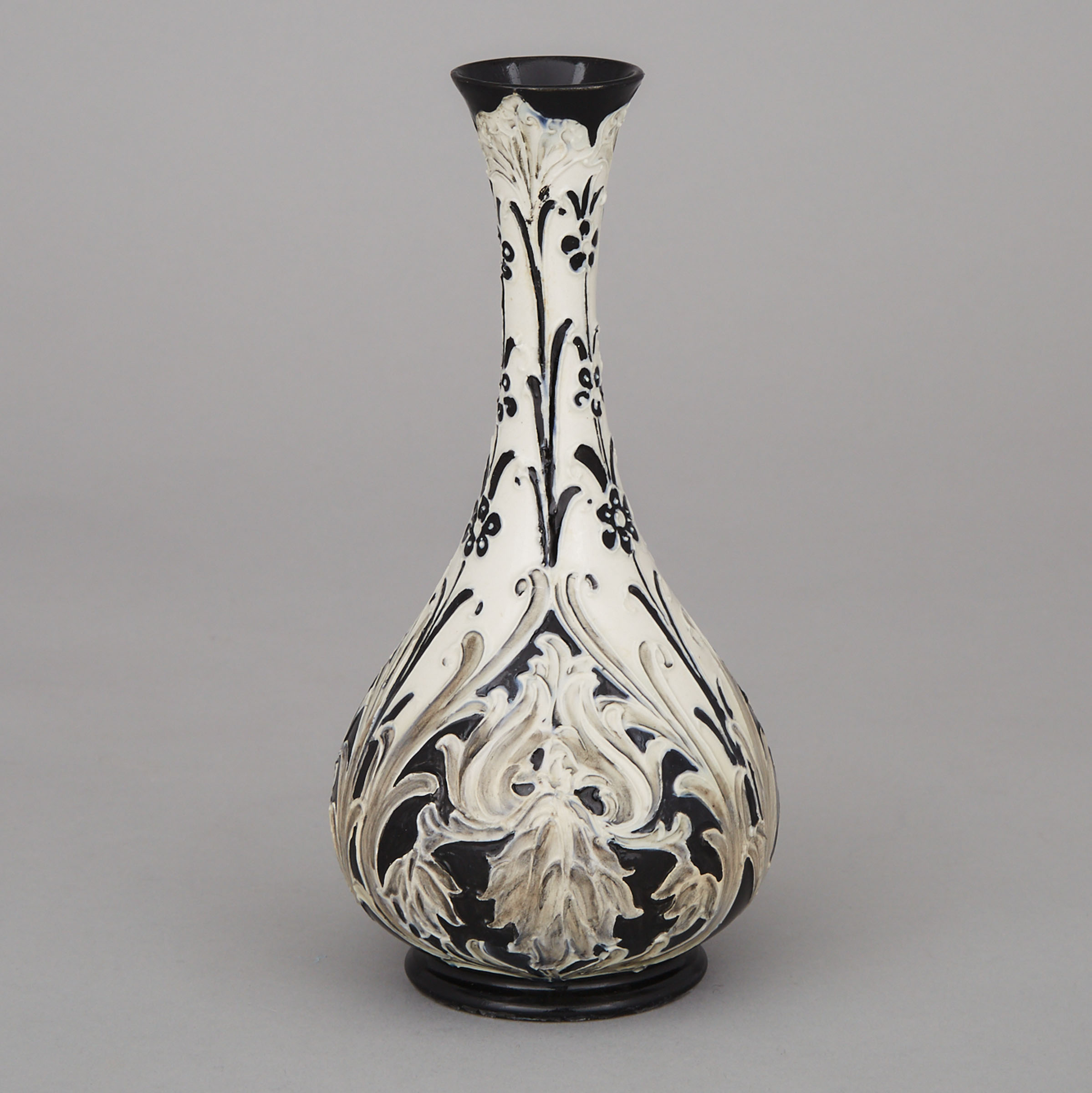 Macintyre Moorcroft Florian Iris Vase, c.1900