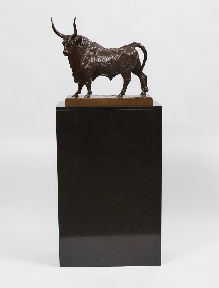 “Standing Bull” by Jean-Baptiste Auguste Clésinger